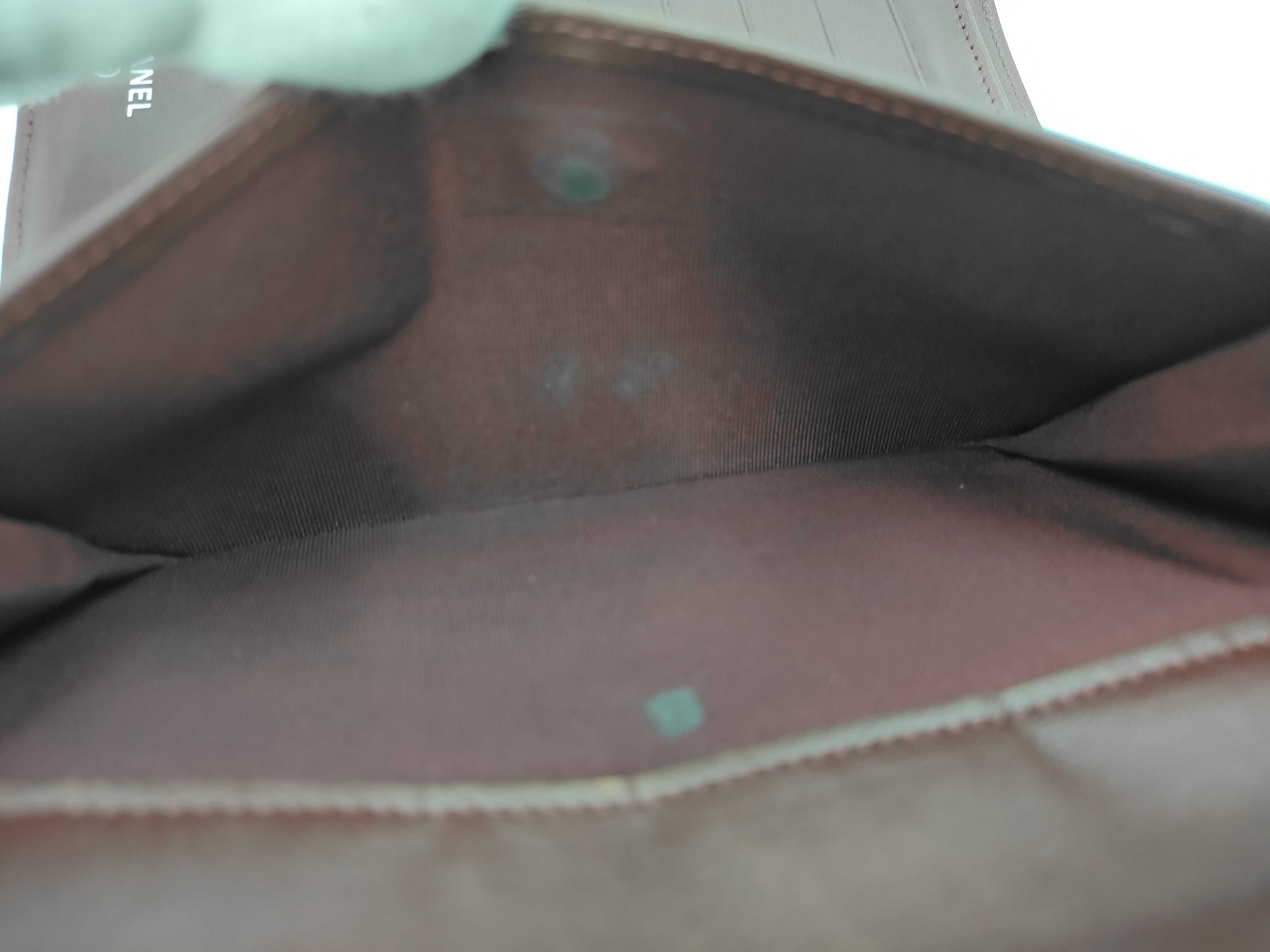 Matelassé Lambskin Long Wallet, with original seal, serial number in the 13s range. — view 13