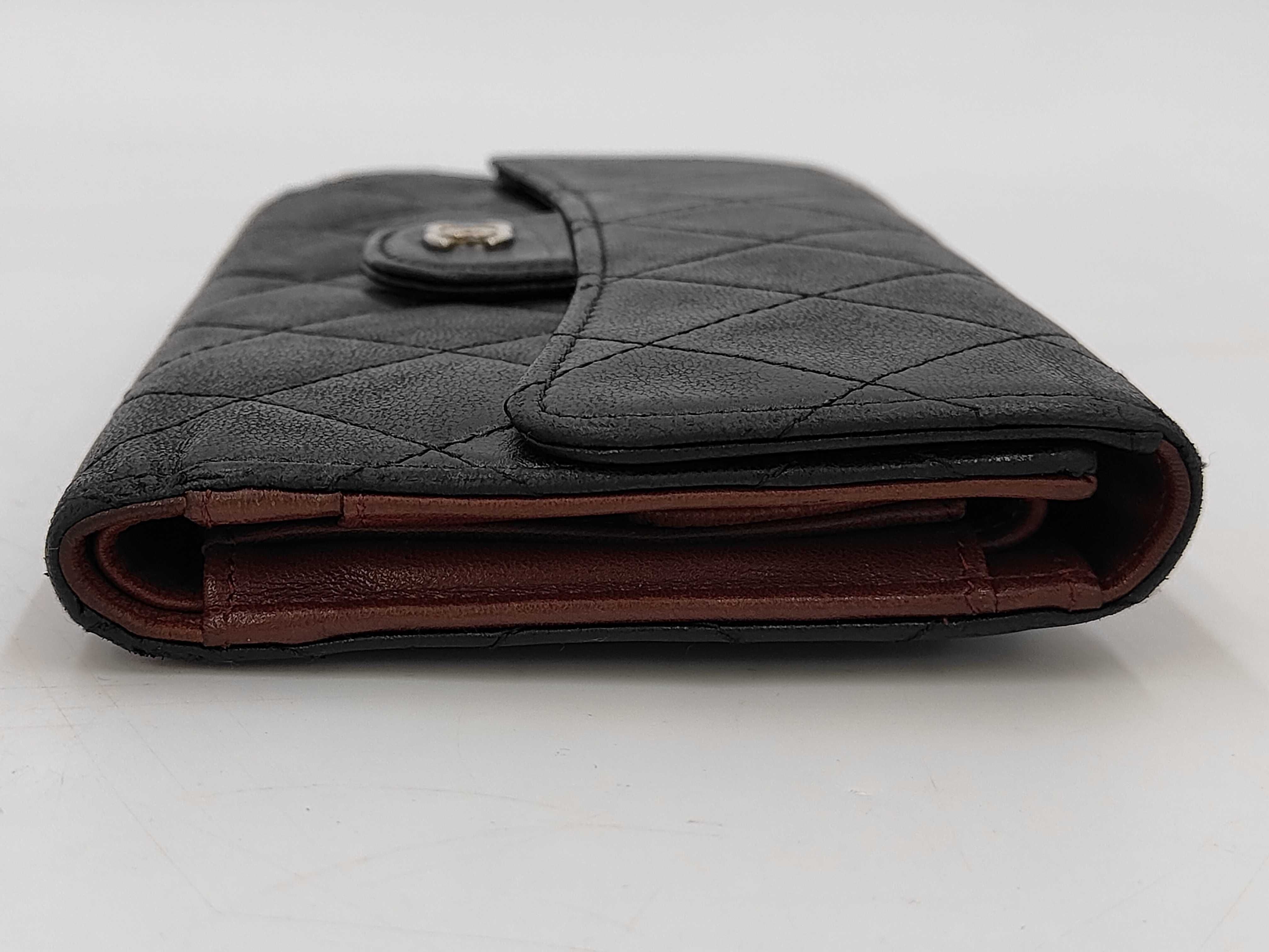 Matelassé Lambskin Long Wallet, with original seal, serial number in the 13s range. — view 4