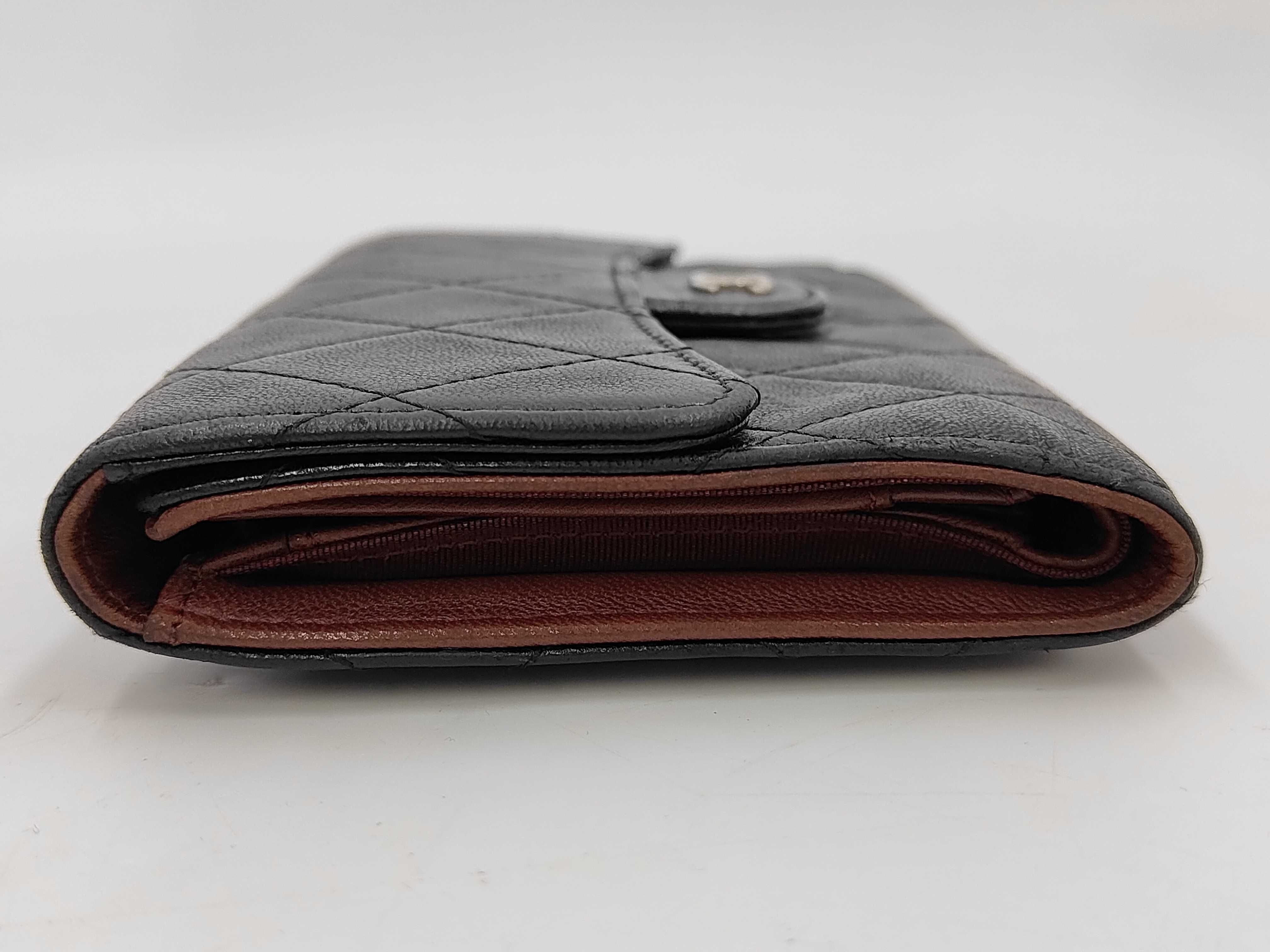 Matelassé Lambskin Long Wallet, with original seal, serial number in the 13s range. — view 6