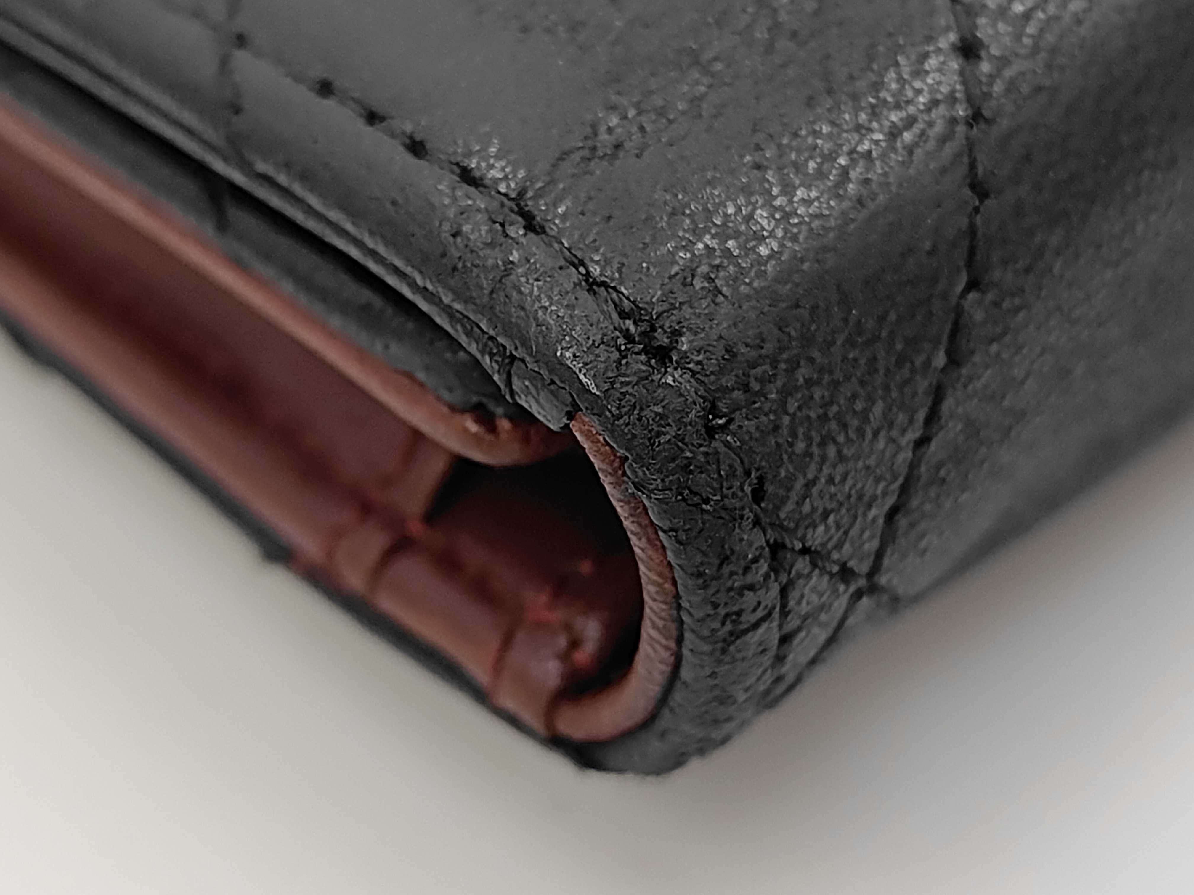 Matelassé Lambskin Long Wallet, with original seal, serial number in the 13s range. — view 8