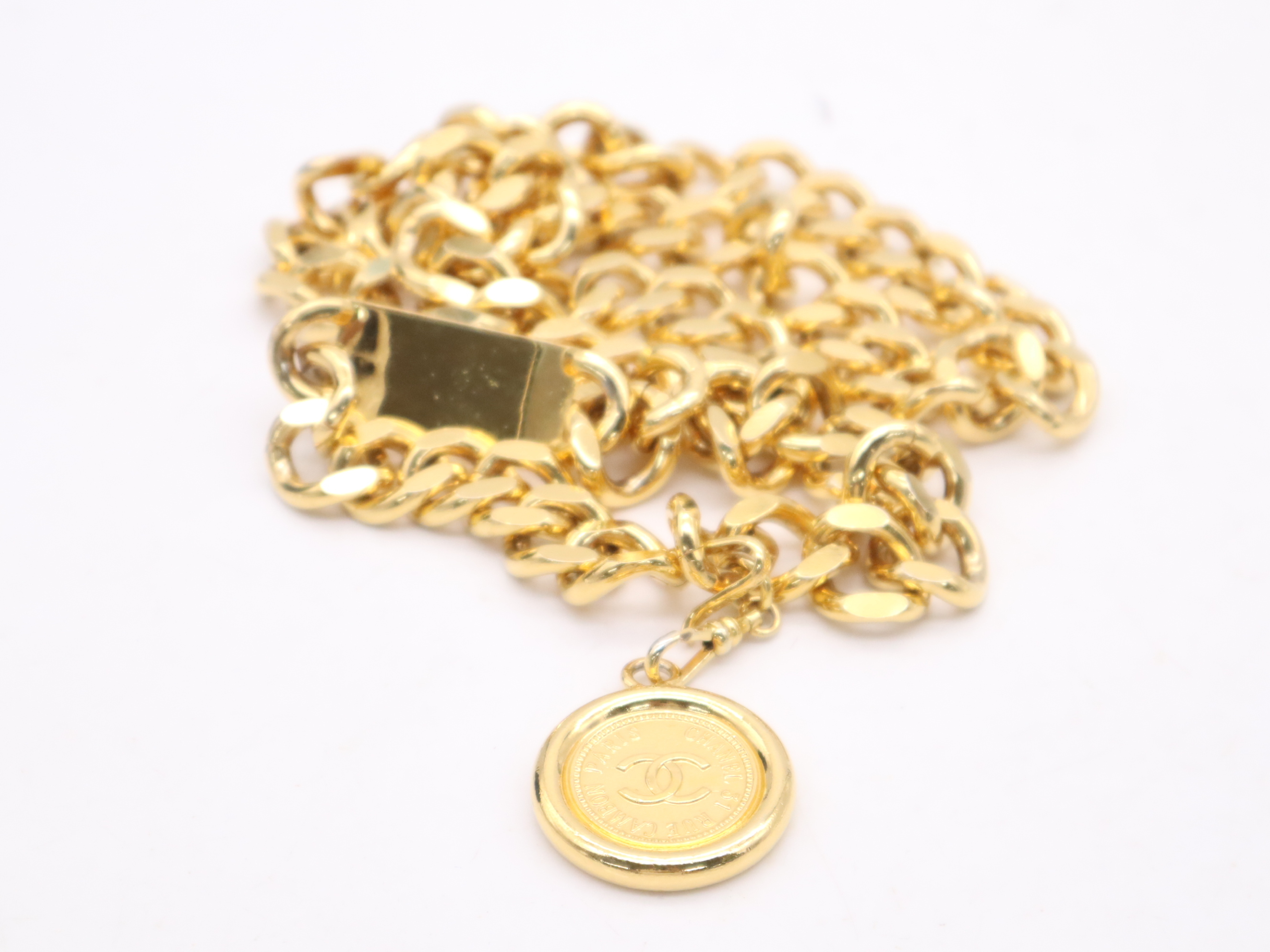 GP Vintage Gold Chain Belt with Box — view 2
