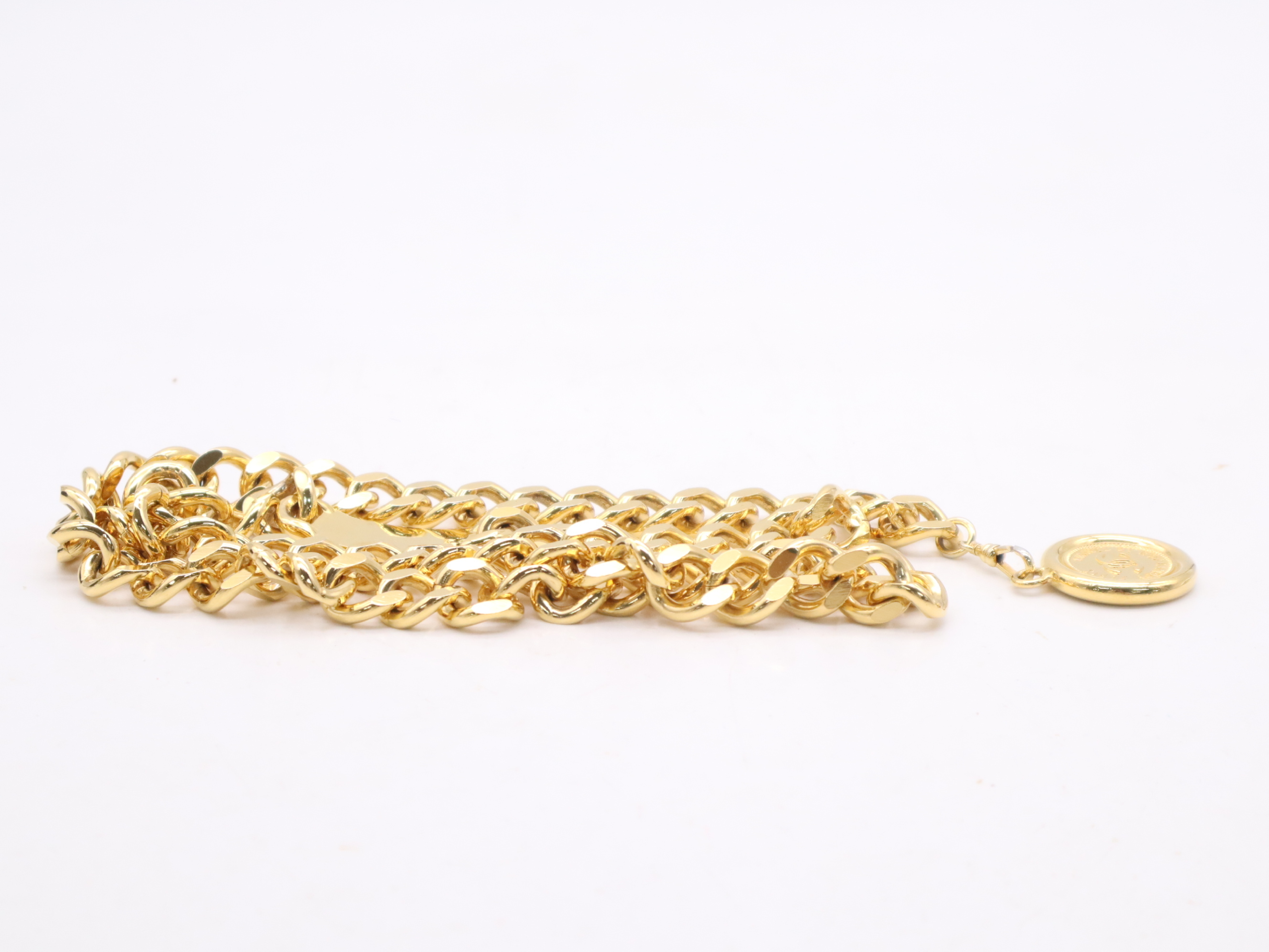 GP Vintage Gold Chain Belt with Box — view 3