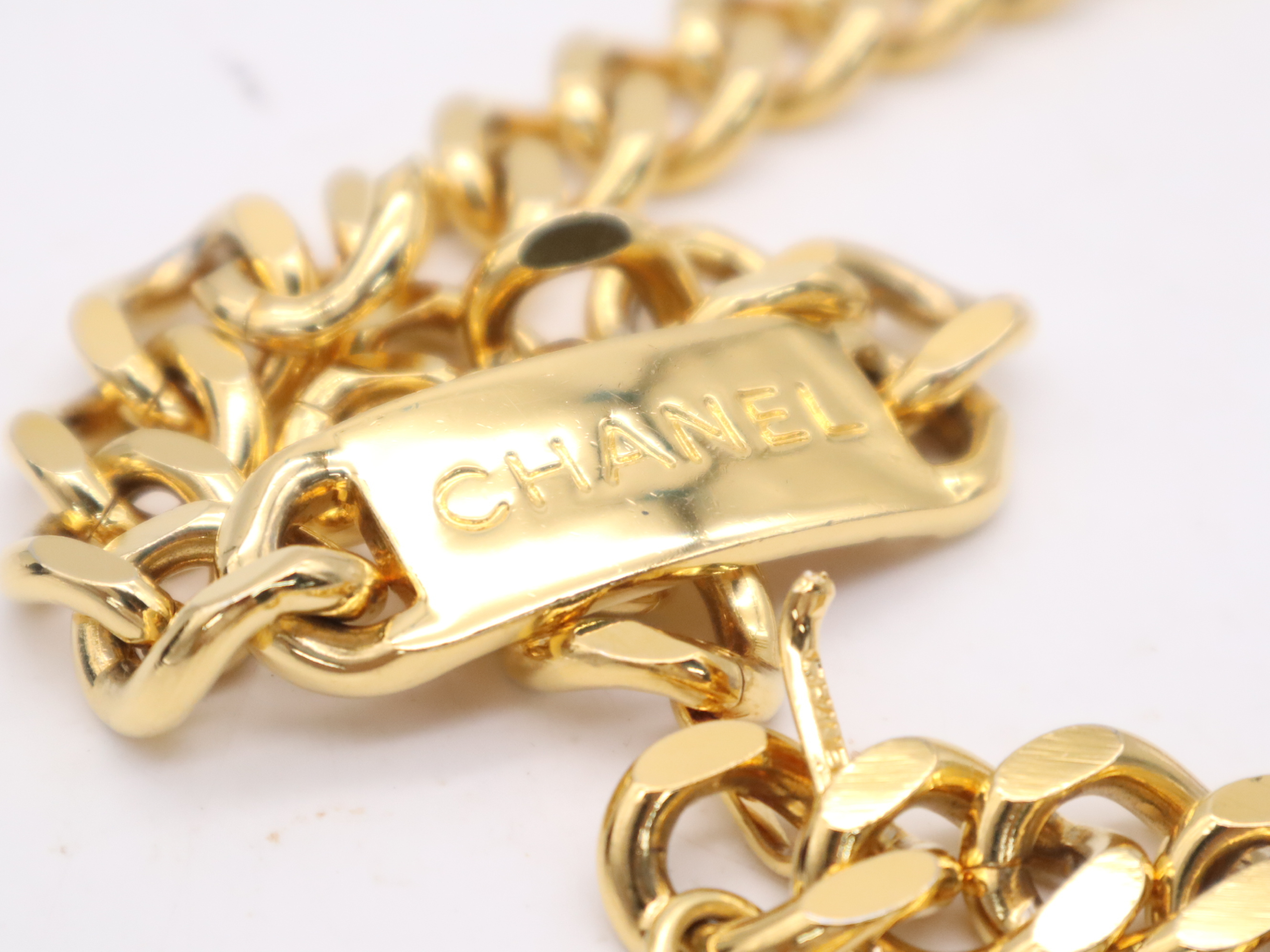 GP Vintage Gold Chain Belt with Box — view 8