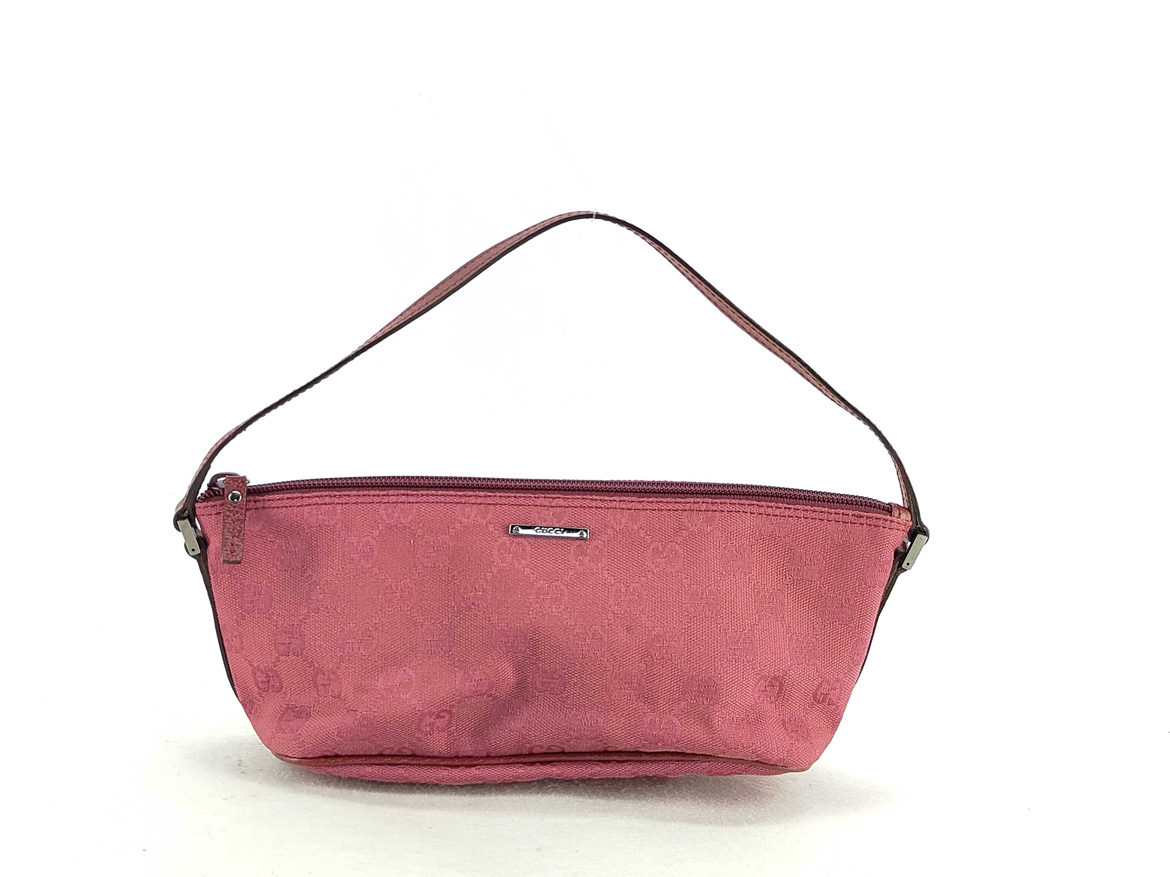 GG Canvas Gucci Handbag Pouch