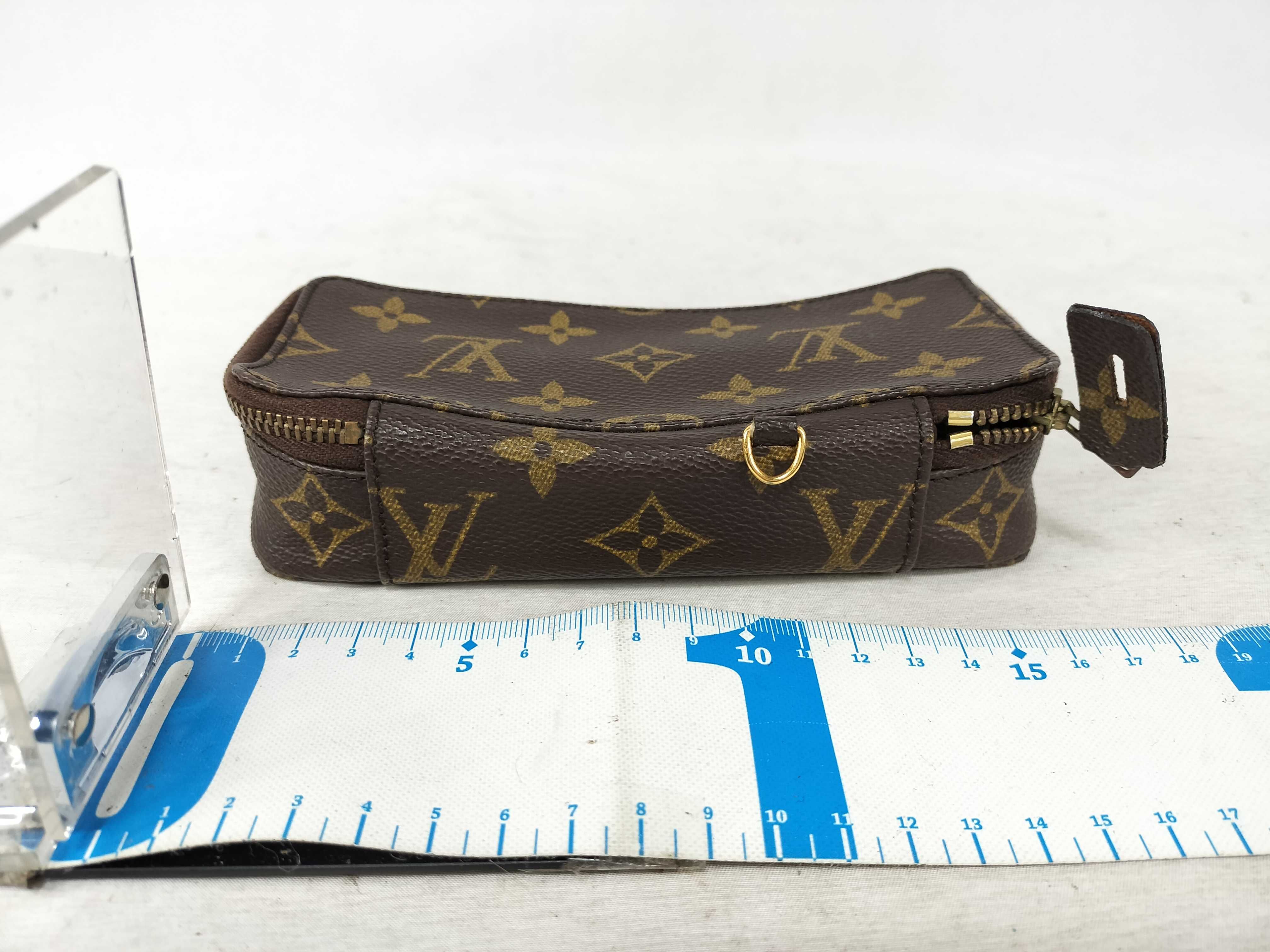 Monogram Louis Vuitton Monogram Accessory Case Rare Pouch — view 2