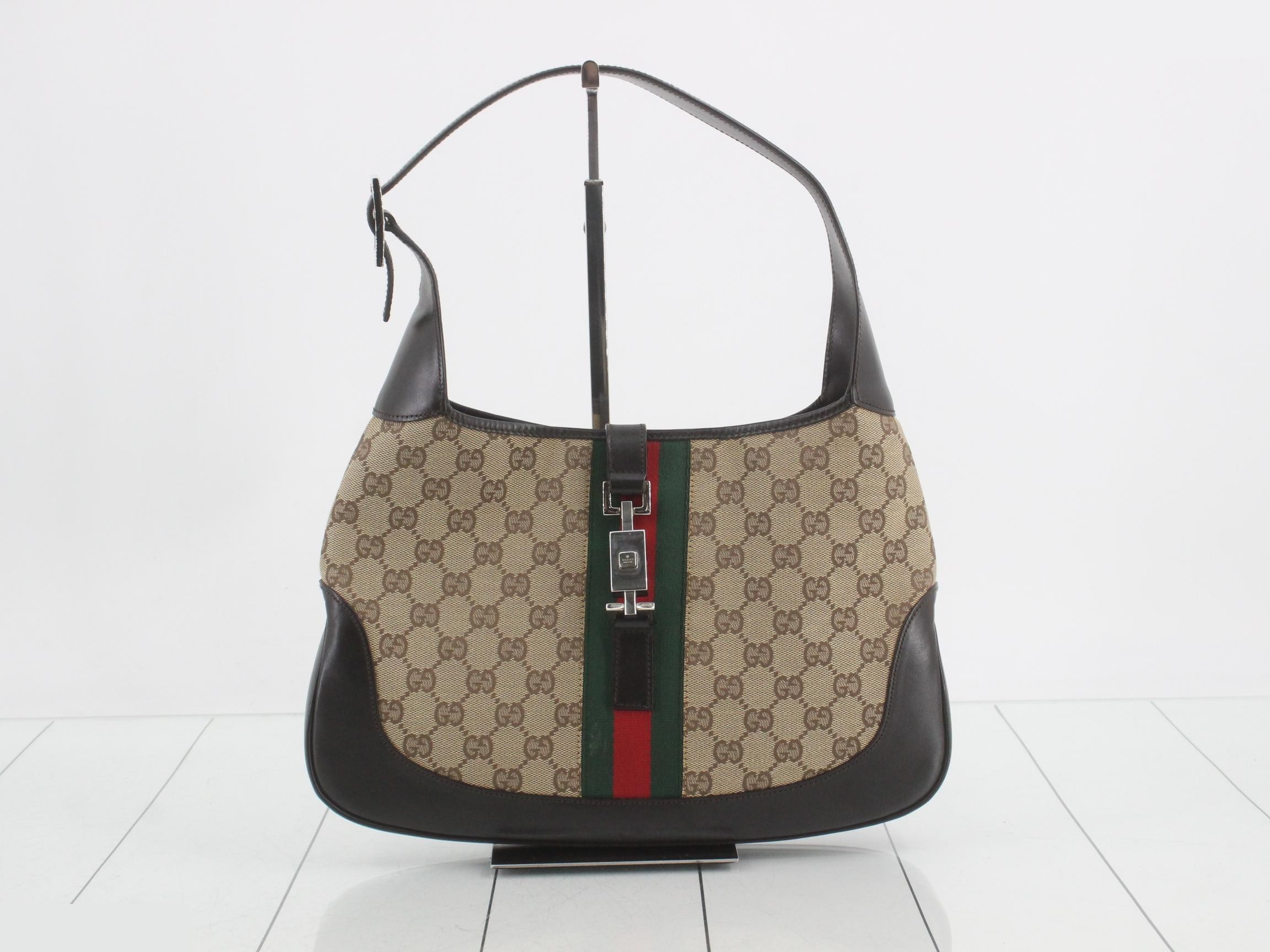 Shoulder bag, GG canvas, Sherry line, Jackie, 001 3306