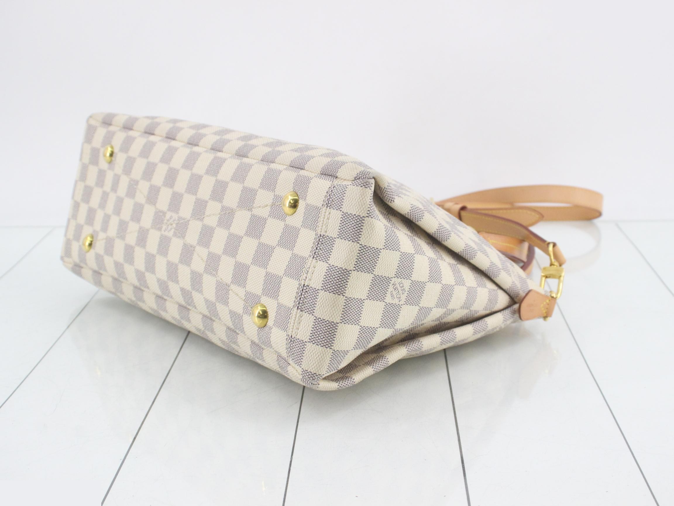 Limington Damier Azur Handbag/Shoulder Bag (2-Way) — view 6