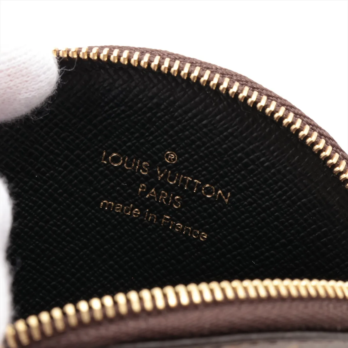 Giant Monogram Reverse Pochette Trio M68756 CN0280 Brown Pouch (RFID detected) — view 6