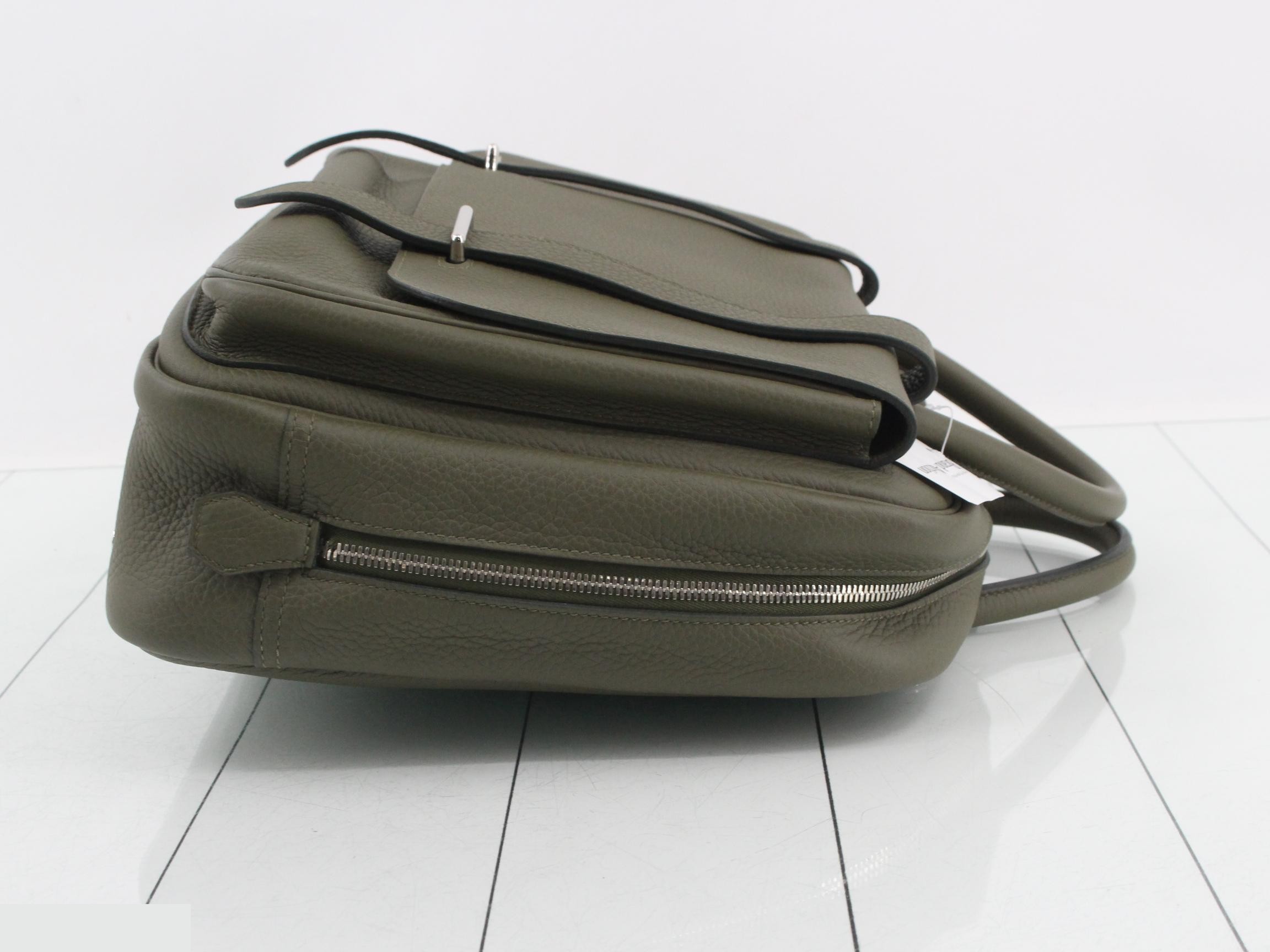 Steve Meeting Leather 2-Way Business Bag (?) (O stamp) — view 3