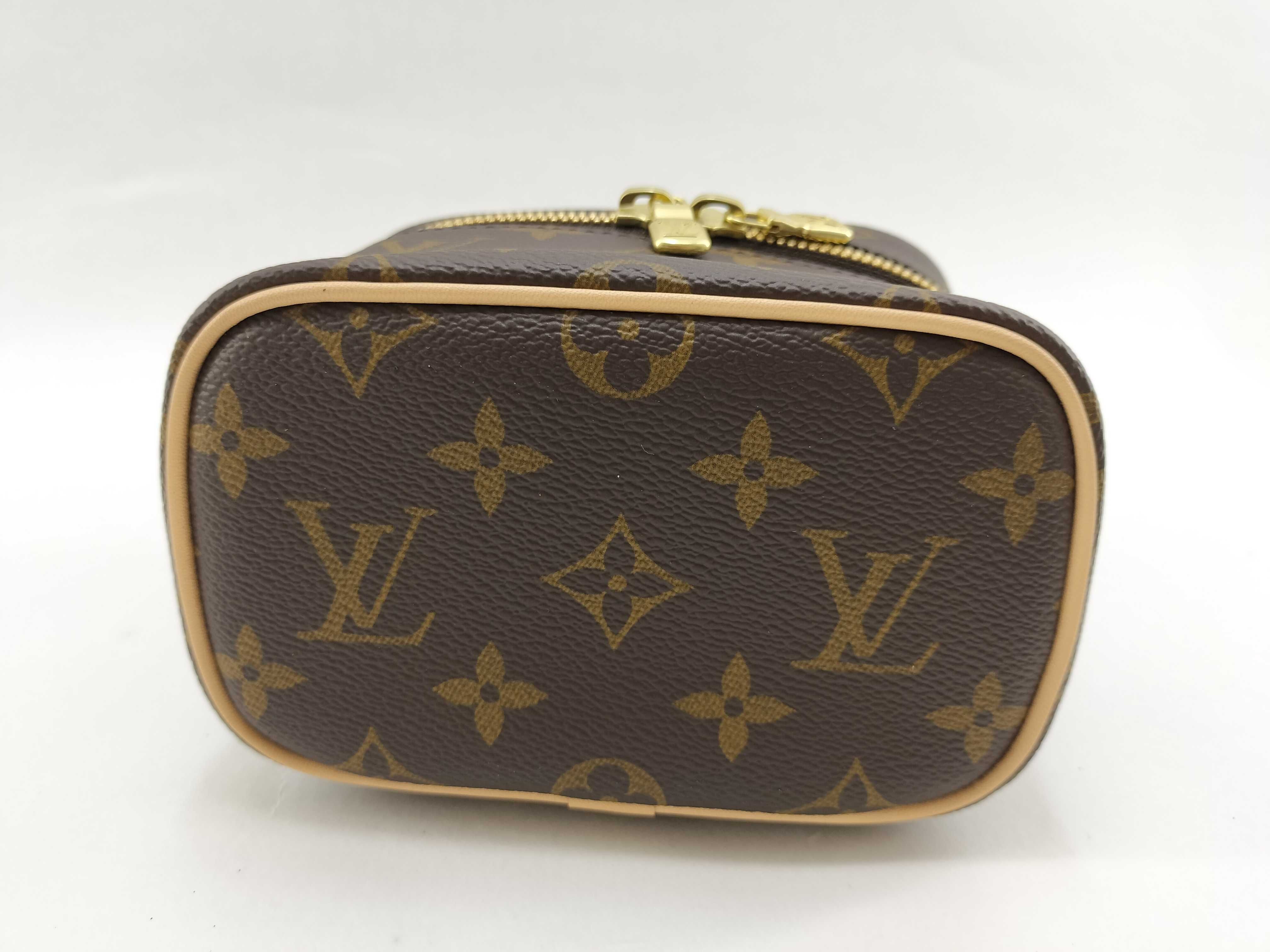 Monogram Louis Vuitton Nice Nano Monogram Vanity Bag — view 9