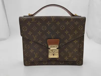 Monogram Bag M51185 MONCEAU NO STRAP SR0042 Business Bag