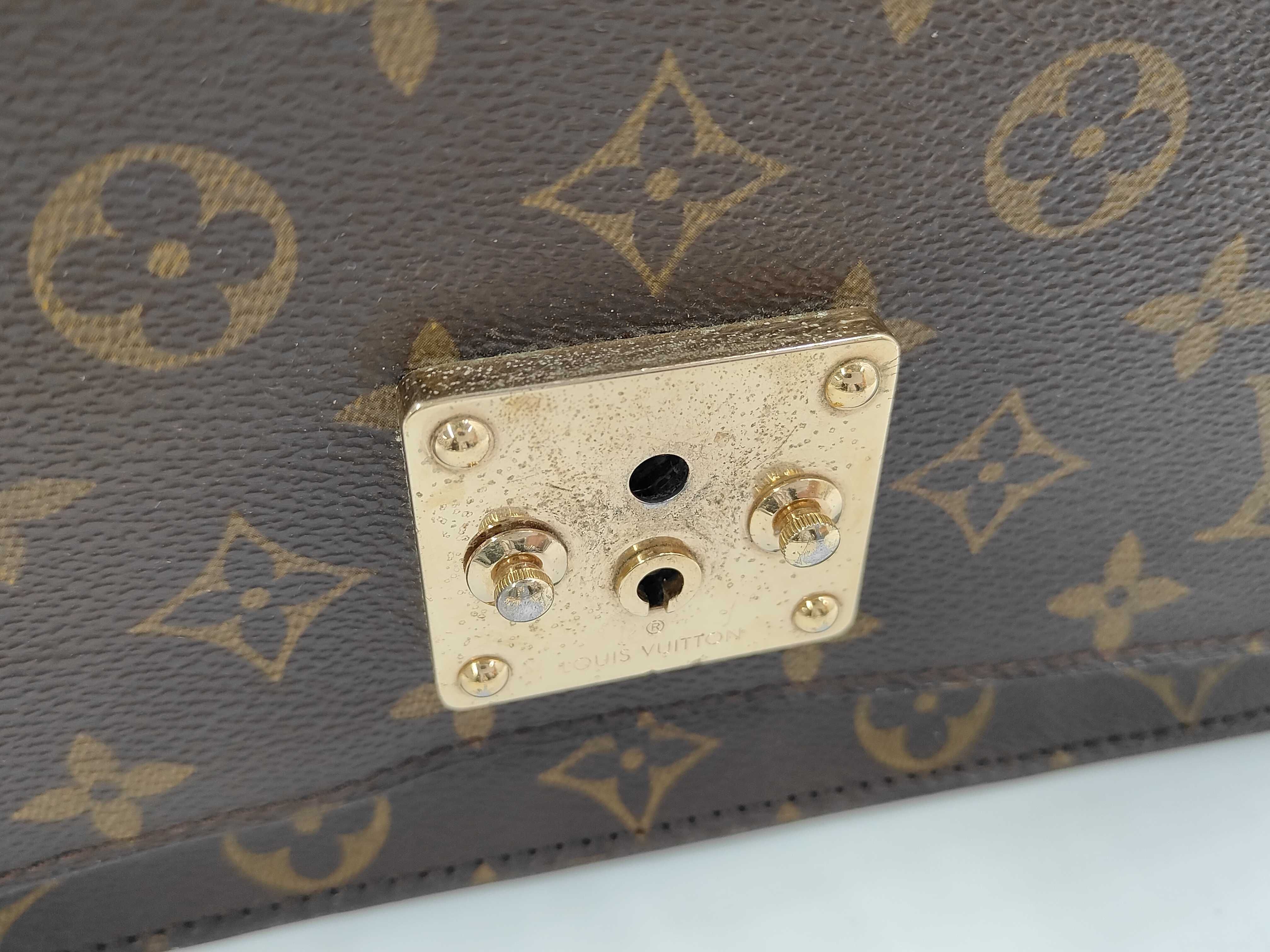 Monogram Bag M51185 MONCEAU NO STRAP SR0042 Business Bag — view 7