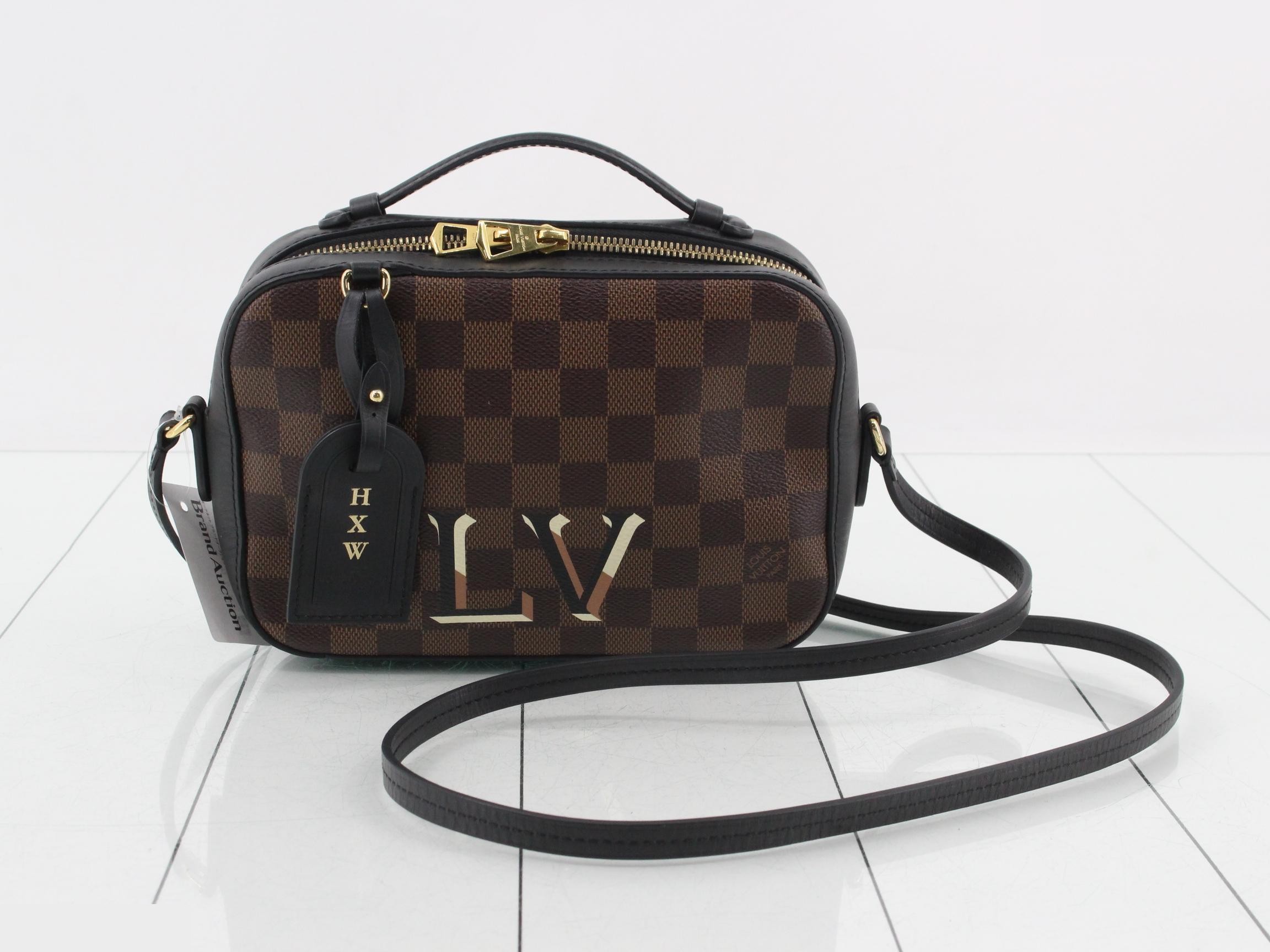 Damier Santa Monica Shoulder Bag