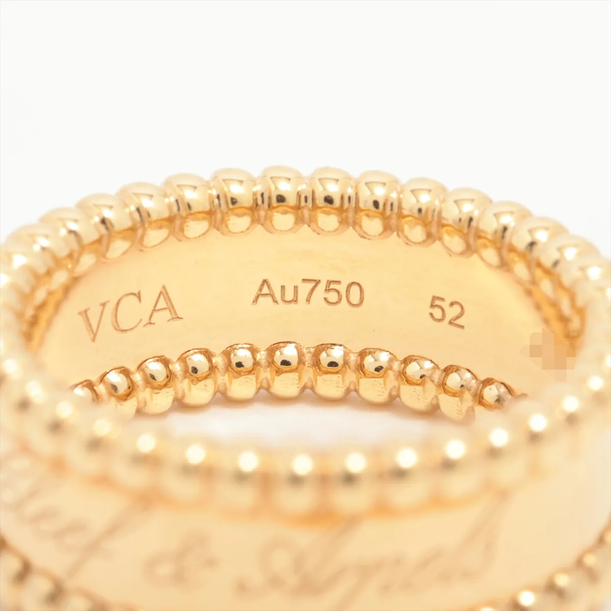 Perle Senior Tulle Ring 750(YG) 8.6g 52 JG949615 VCARO3Y652 — view 3