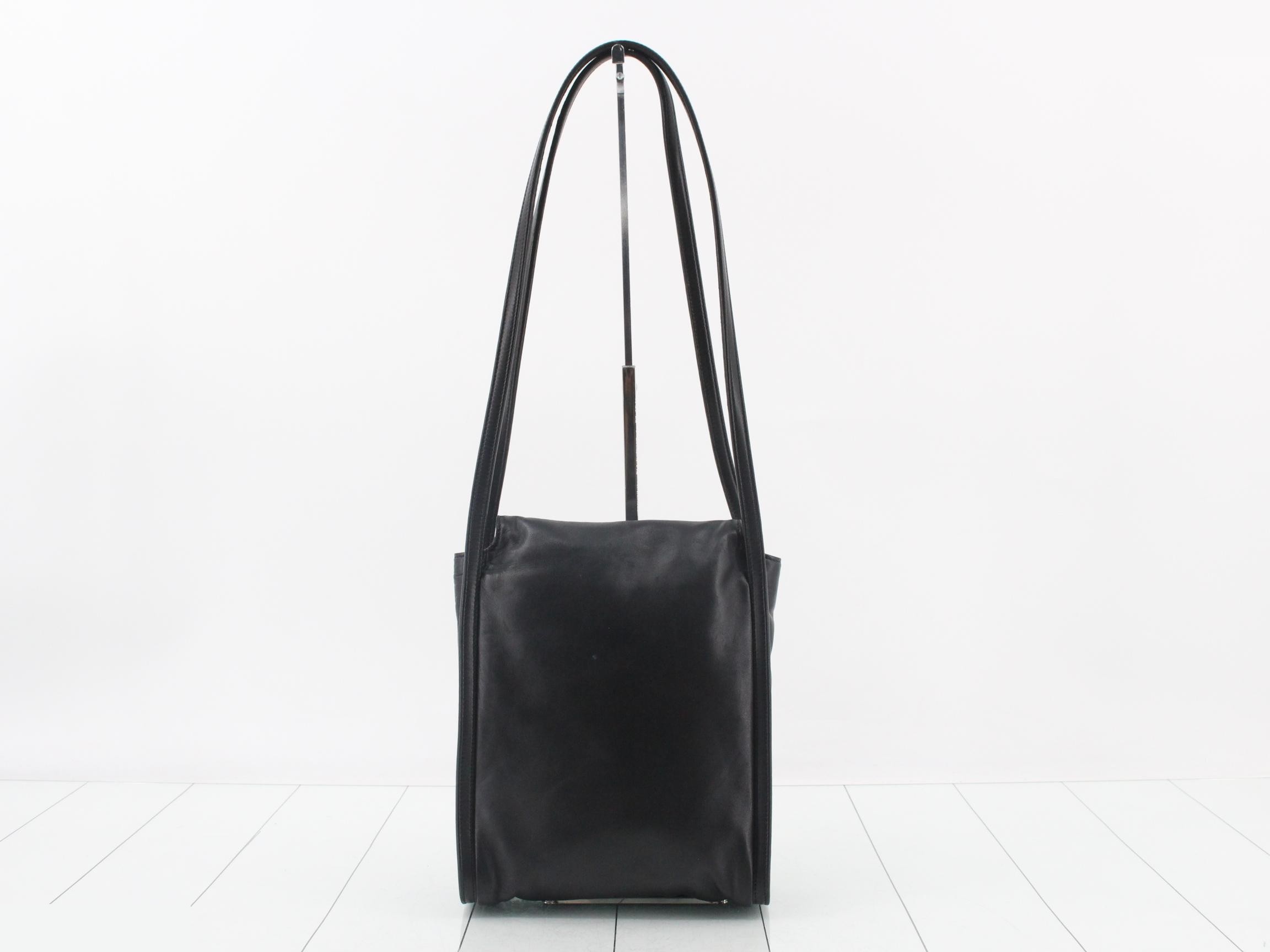 Nappa shoulder bag — view 2