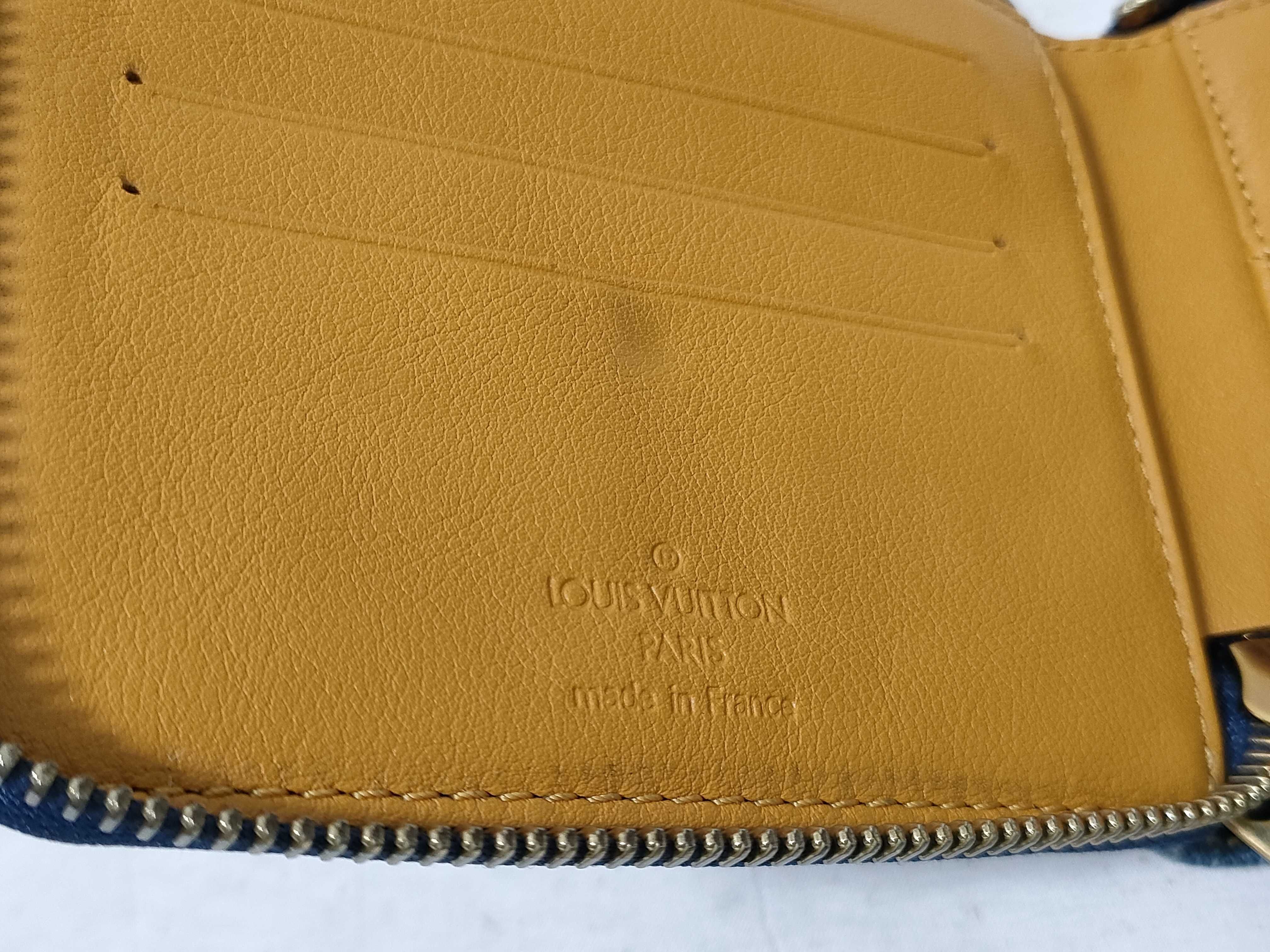 Monogram Denim/Mini Zippy Wallet — view 13