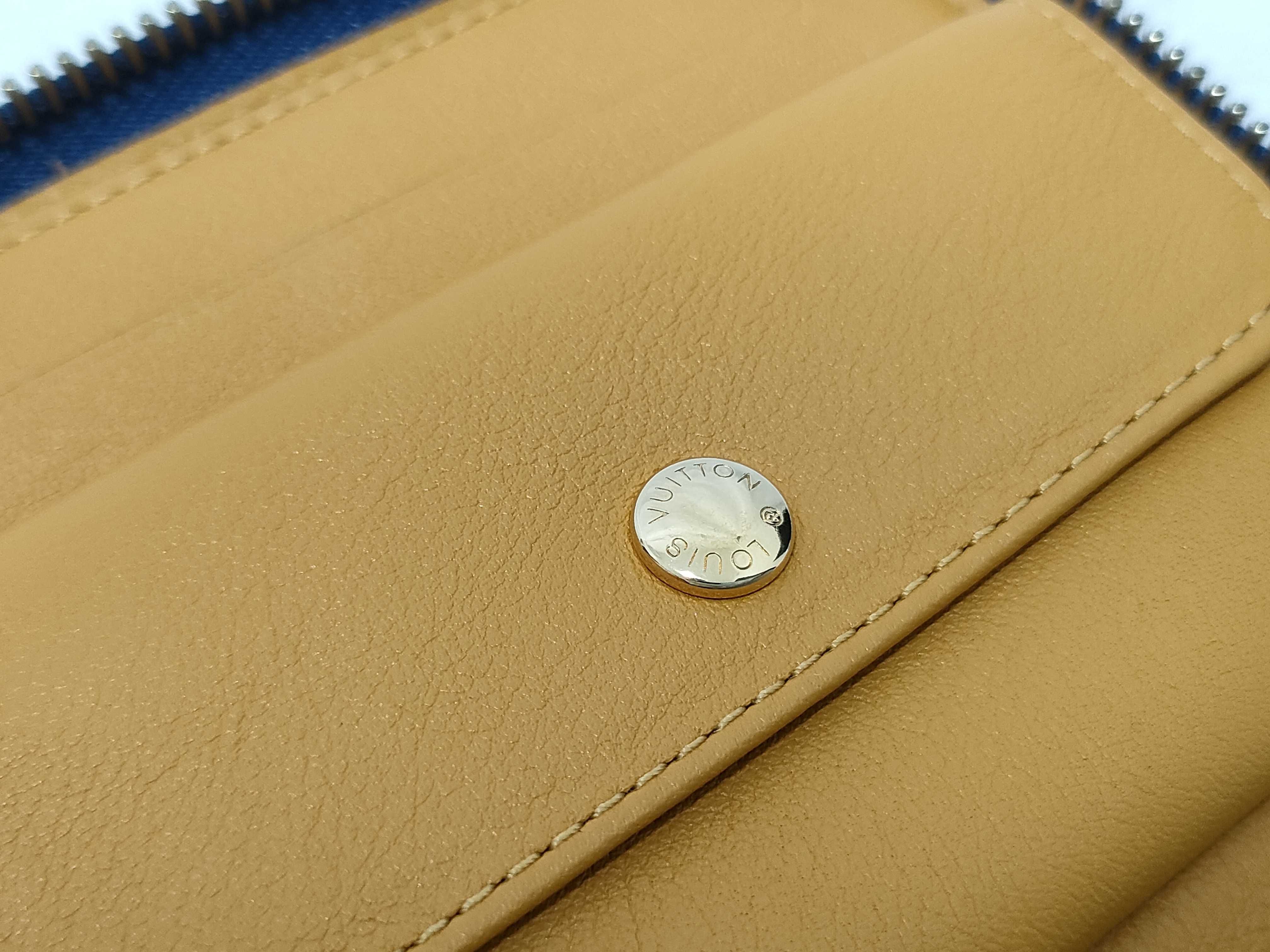 Monogram Denim/Mini Zippy Wallet — view 14