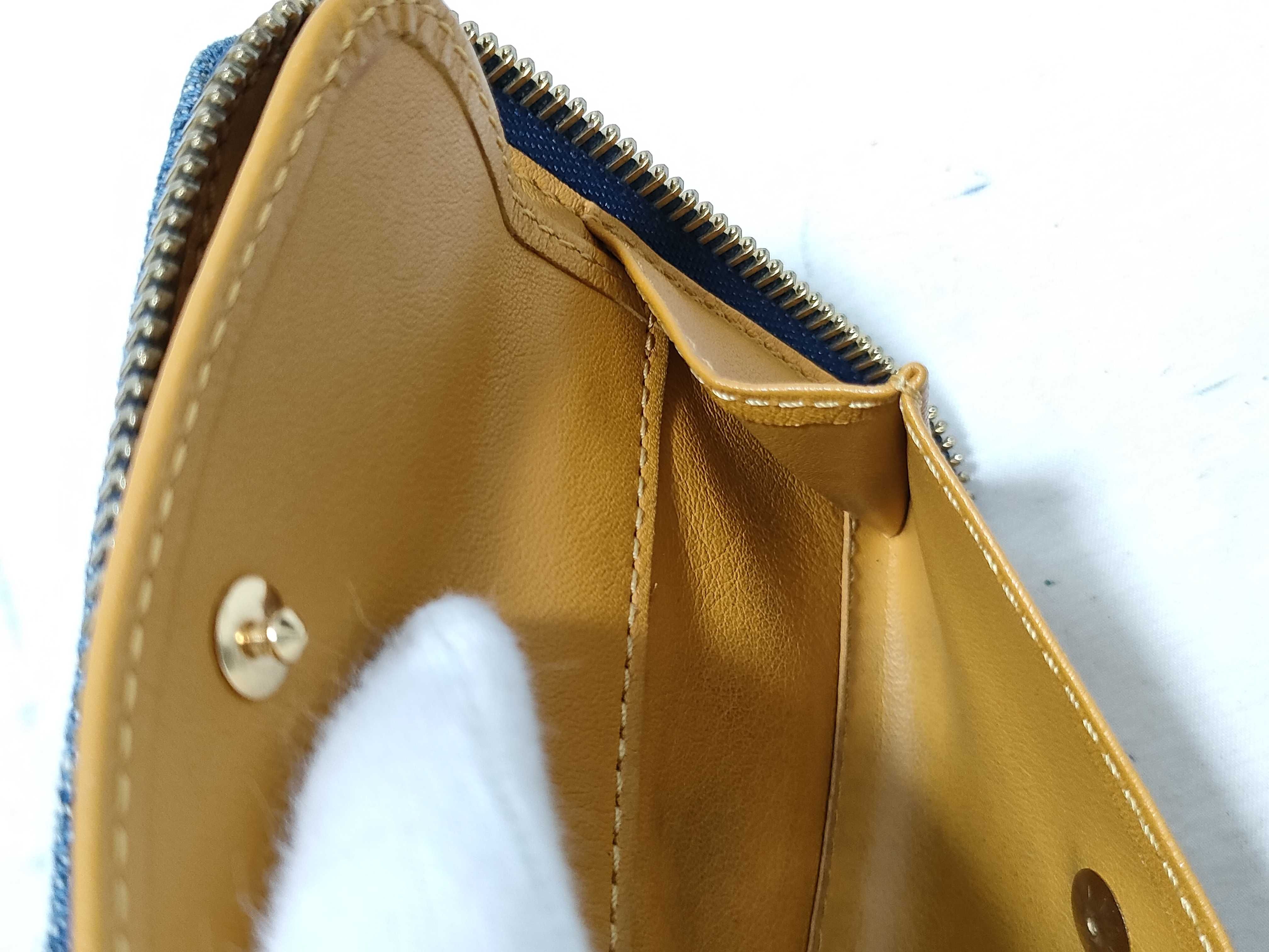 Monogram Denim/Mini Zippy Wallet — view 9