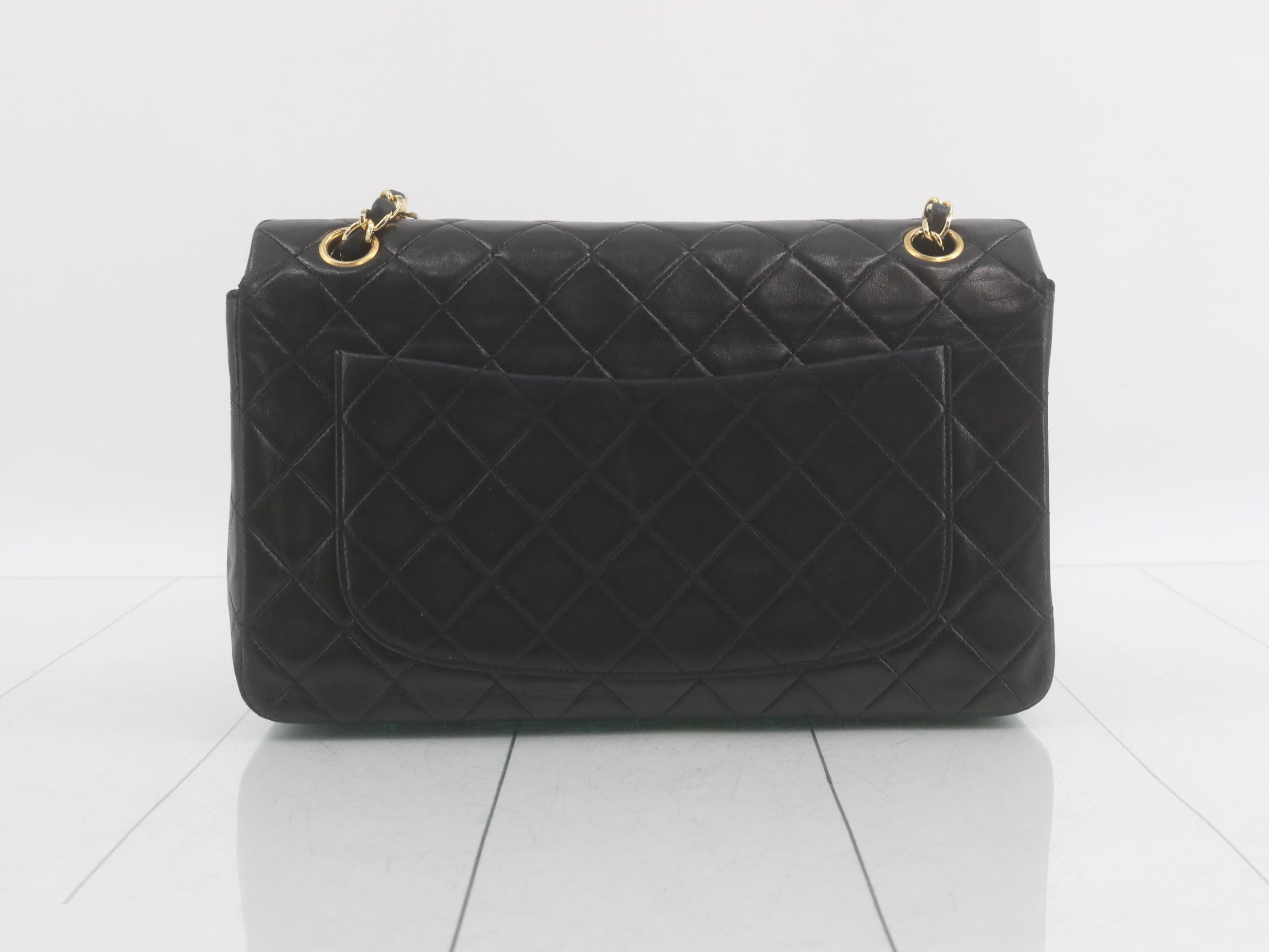 Matelassé 27 Lambskin Chain Shoulder Bag with Pouch — view 2