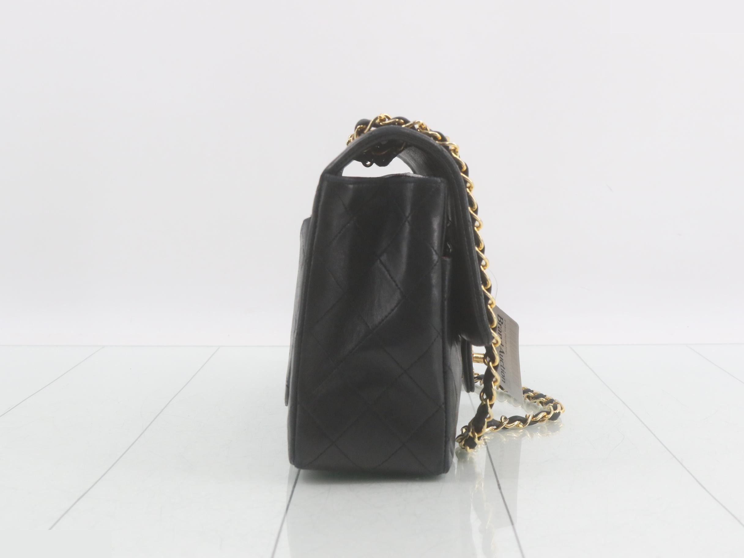 Matelassé 27 Lambskin Chain Shoulder Bag with Pouch — view 4