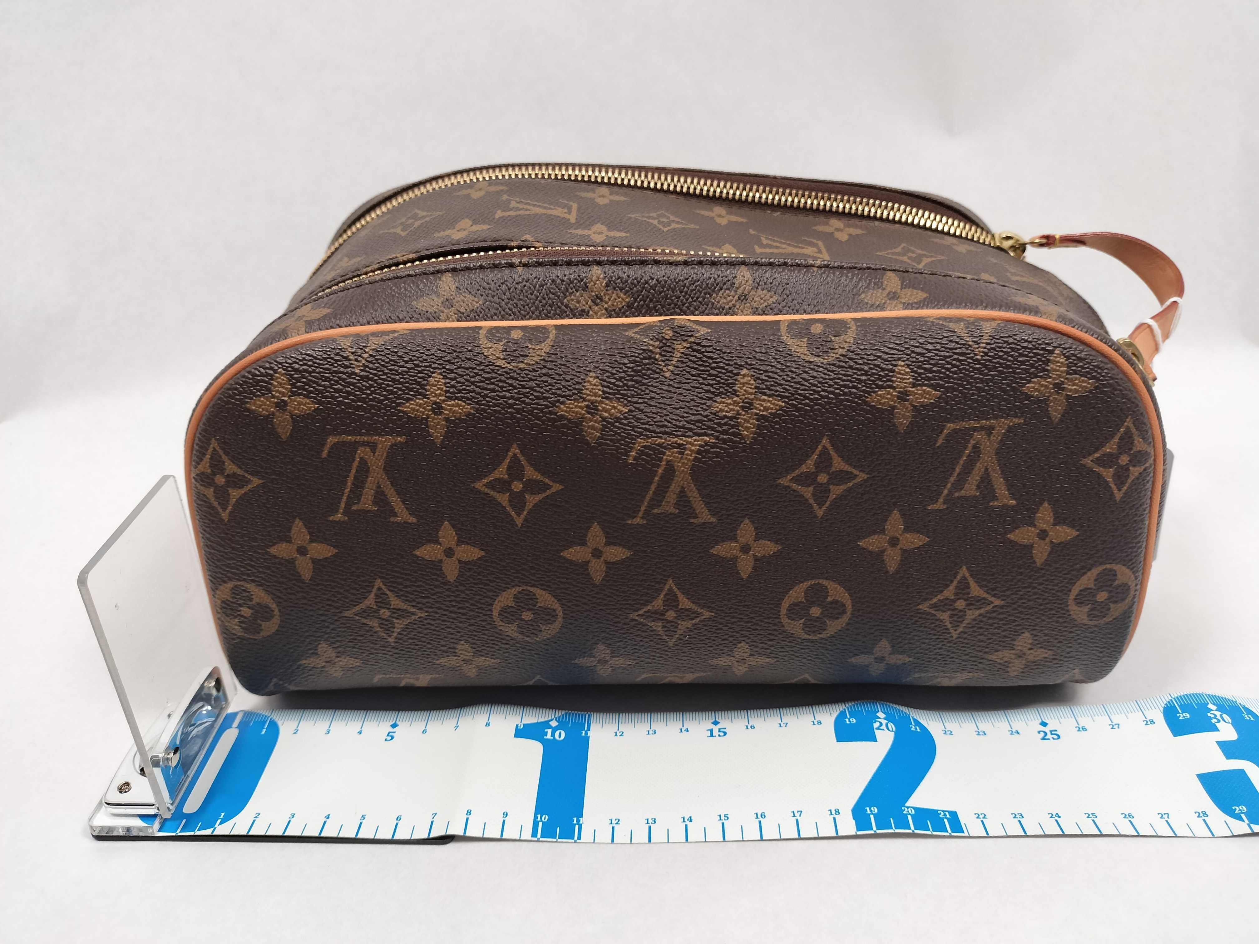 Monogram FR- Monogram Toulouse Toilette King Size Pouch M47528 Brown Second Bag — view 2