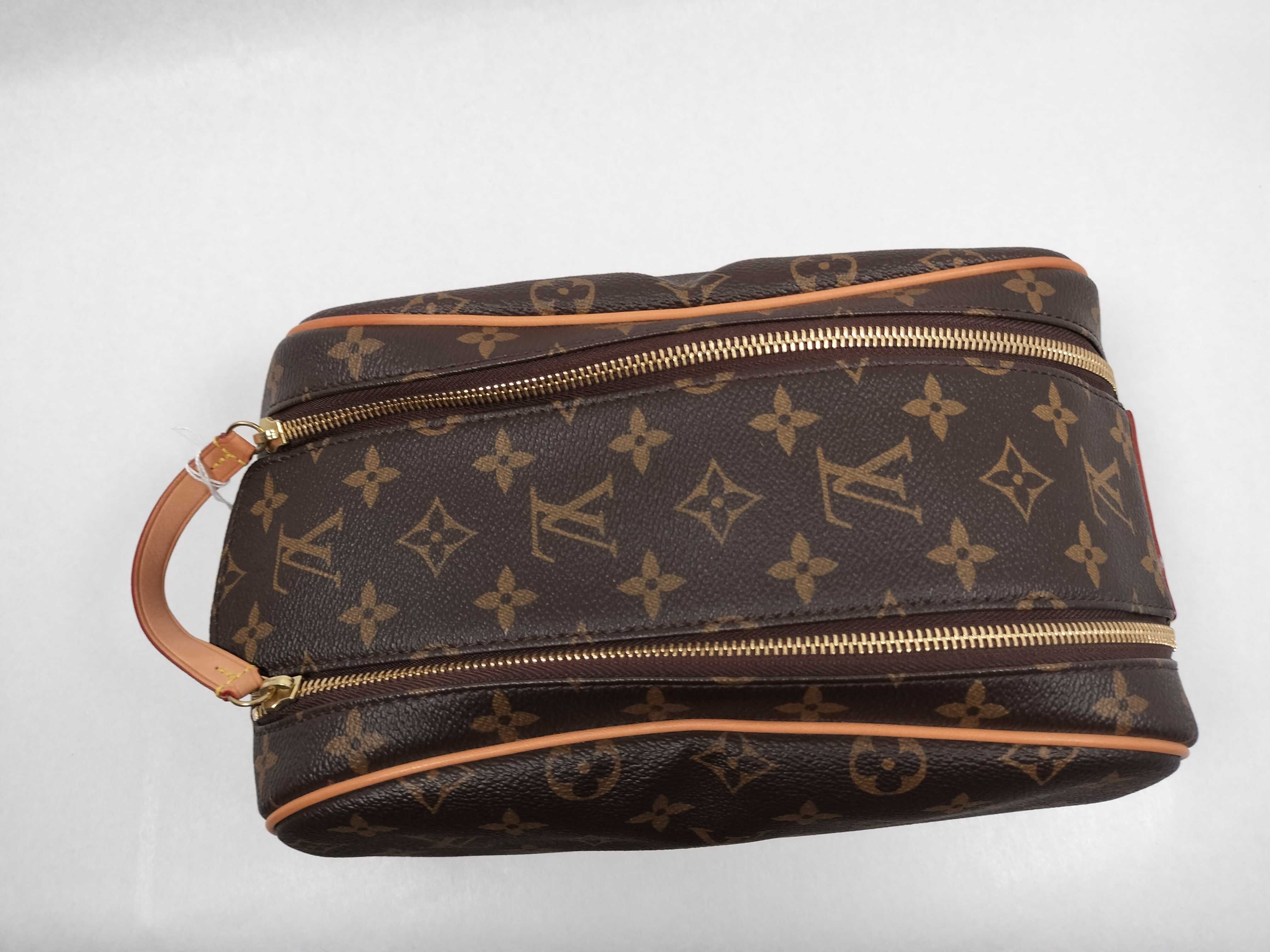 Monogram FR- Monogram Toulouse Toilette King Size Pouch M47528 Brown Second Bag — view 8