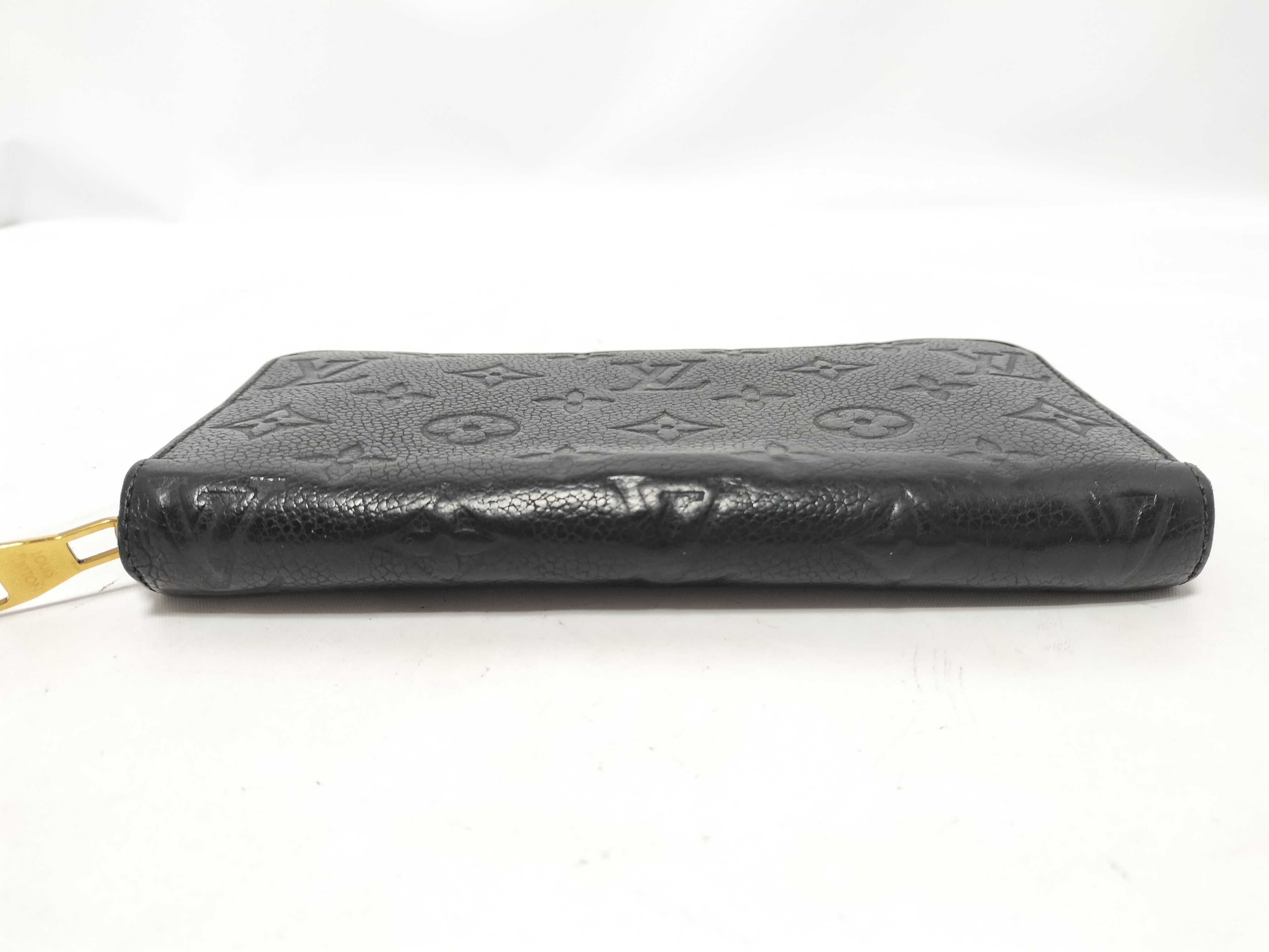Monogram Empreinte Louis Vuitton Zippy Wallet Monogram Empreinte Noir M61864 SP2175 Wallet — view 3