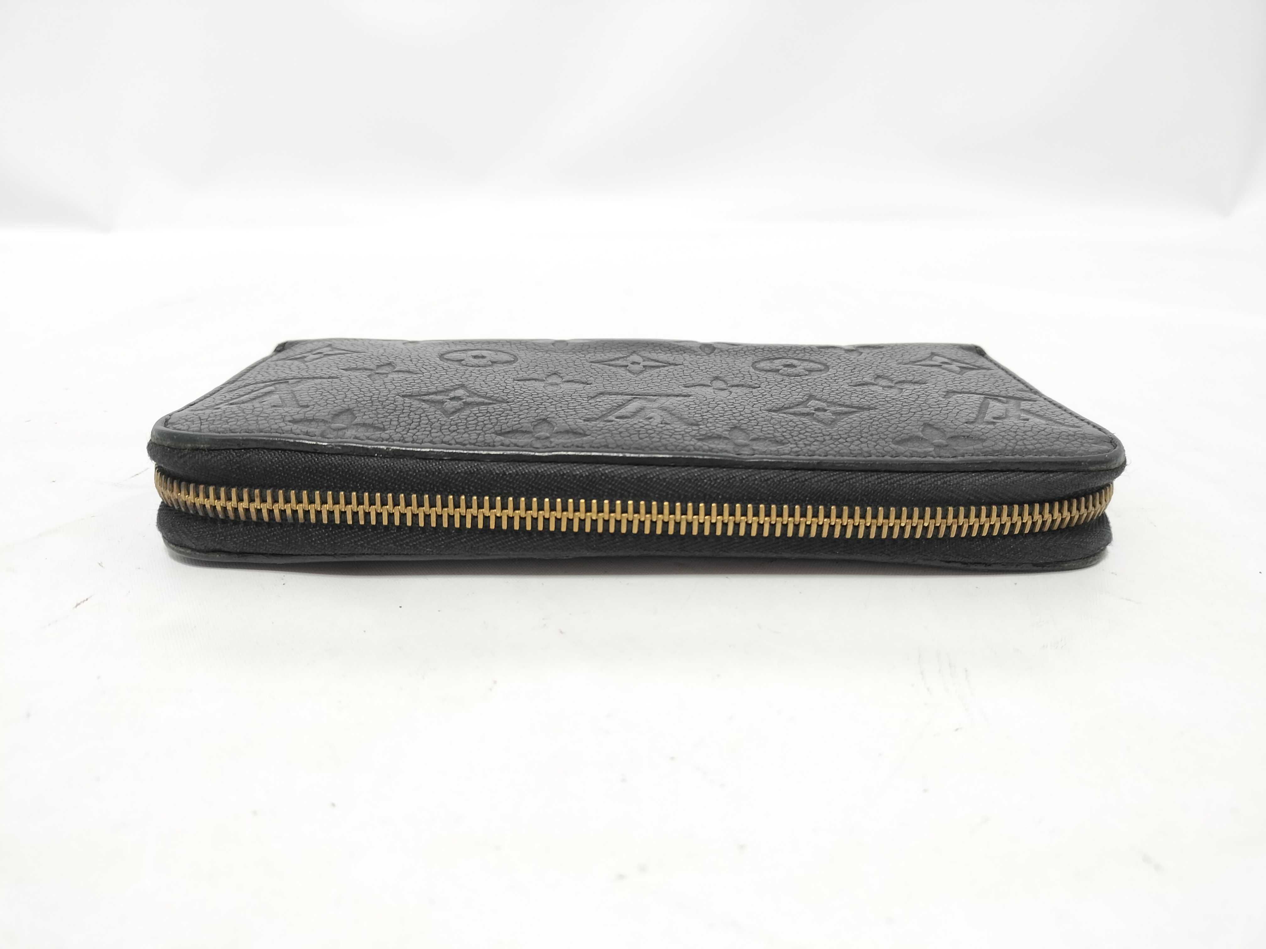 Monogram Empreinte Louis Vuitton Zippy Wallet Monogram Empreinte Noir M61864 SP2175 Wallet — view 5