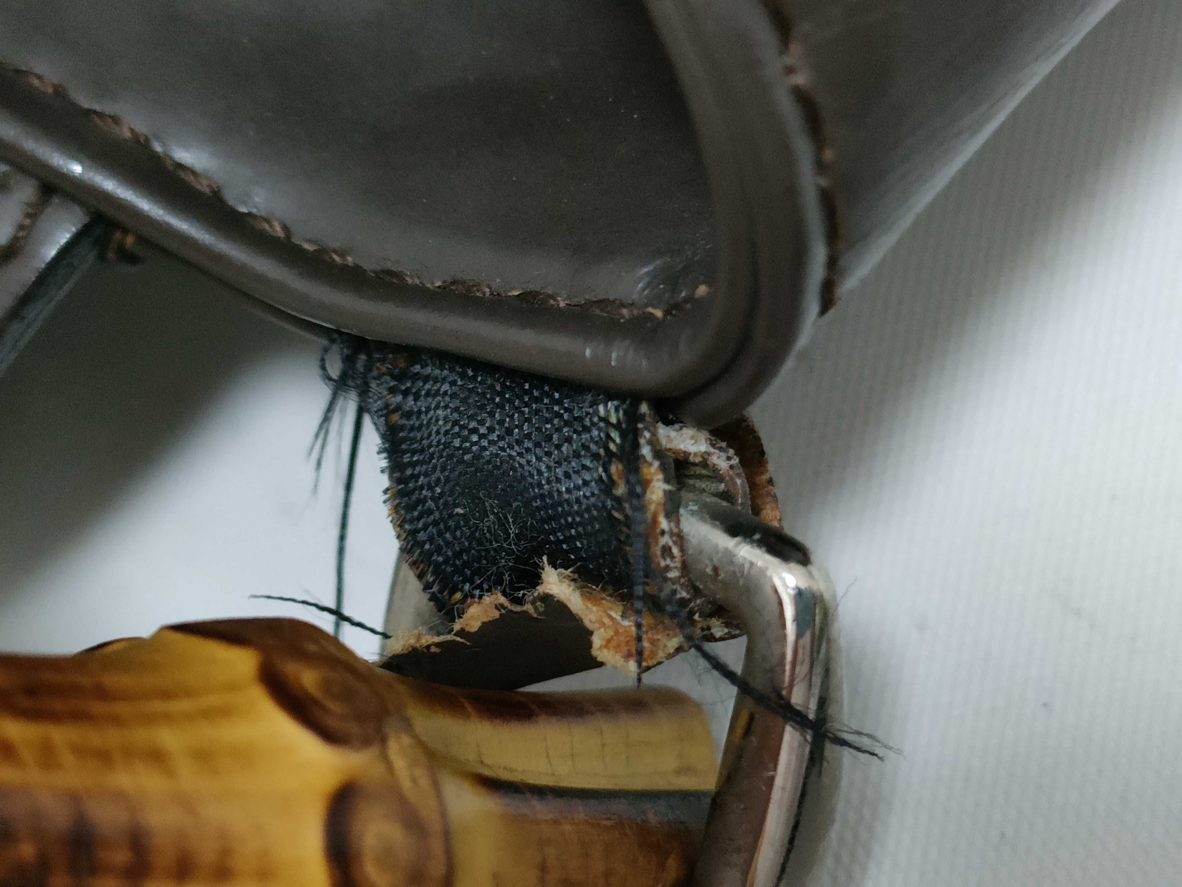 Bamboo Shoulder Bag/Body Bag (003.2113) - Bamboo, Nylon, Leather, Brown. — view 13