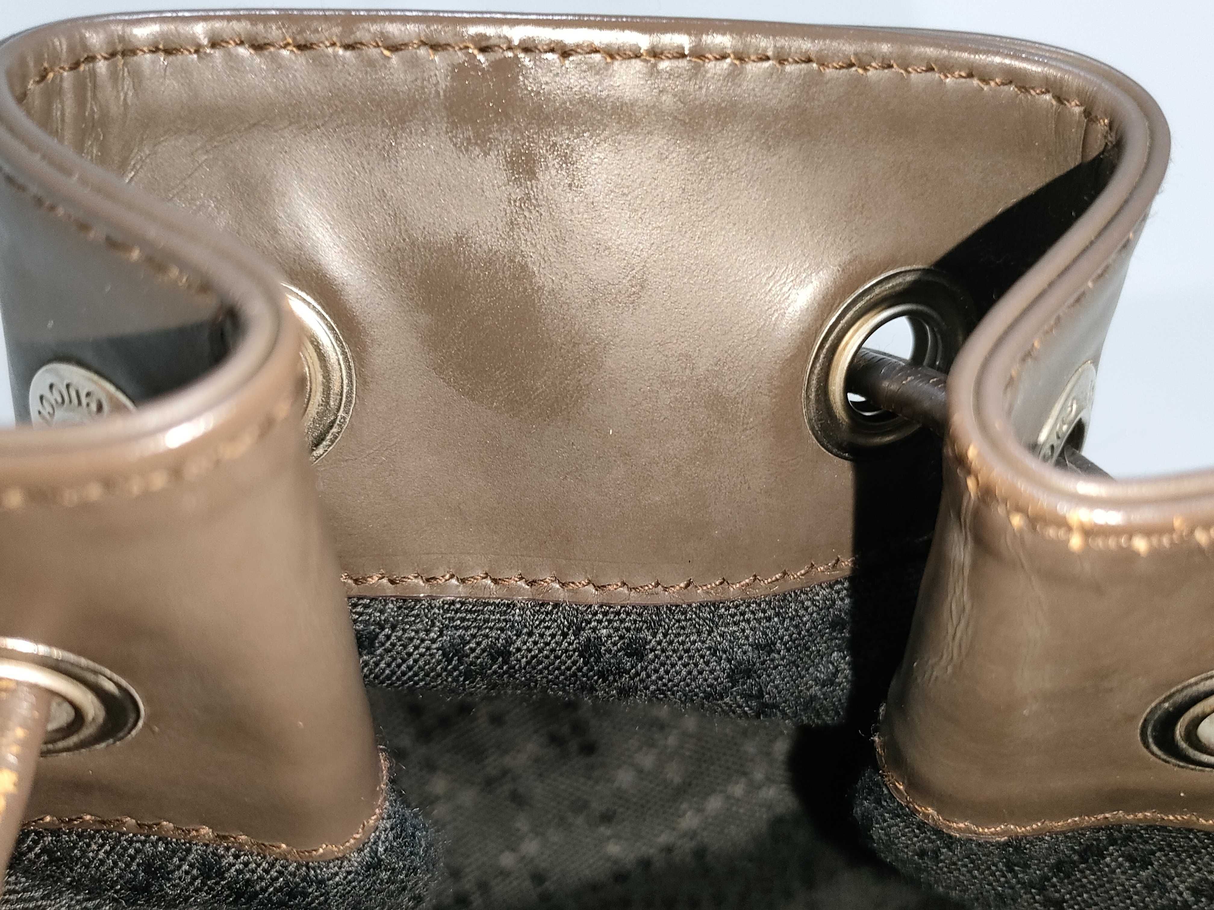 Bamboo Shoulder Bag/Body Bag (003.2113) - Bamboo, Nylon, Leather, Brown. — view 8