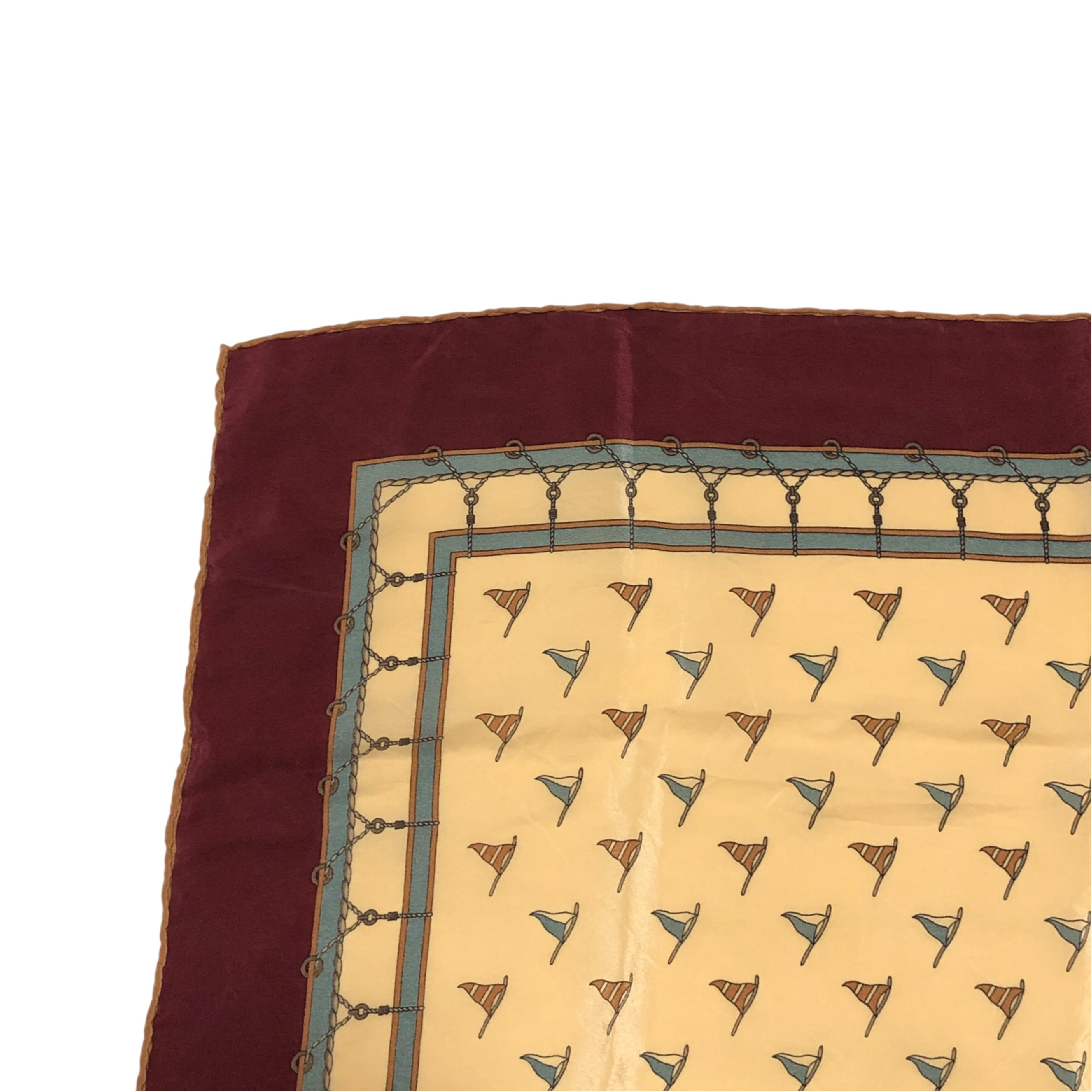 scarf, logo motif, 100% silk, stole, shawl, muffler, made in Italy, other accessories. — view 13