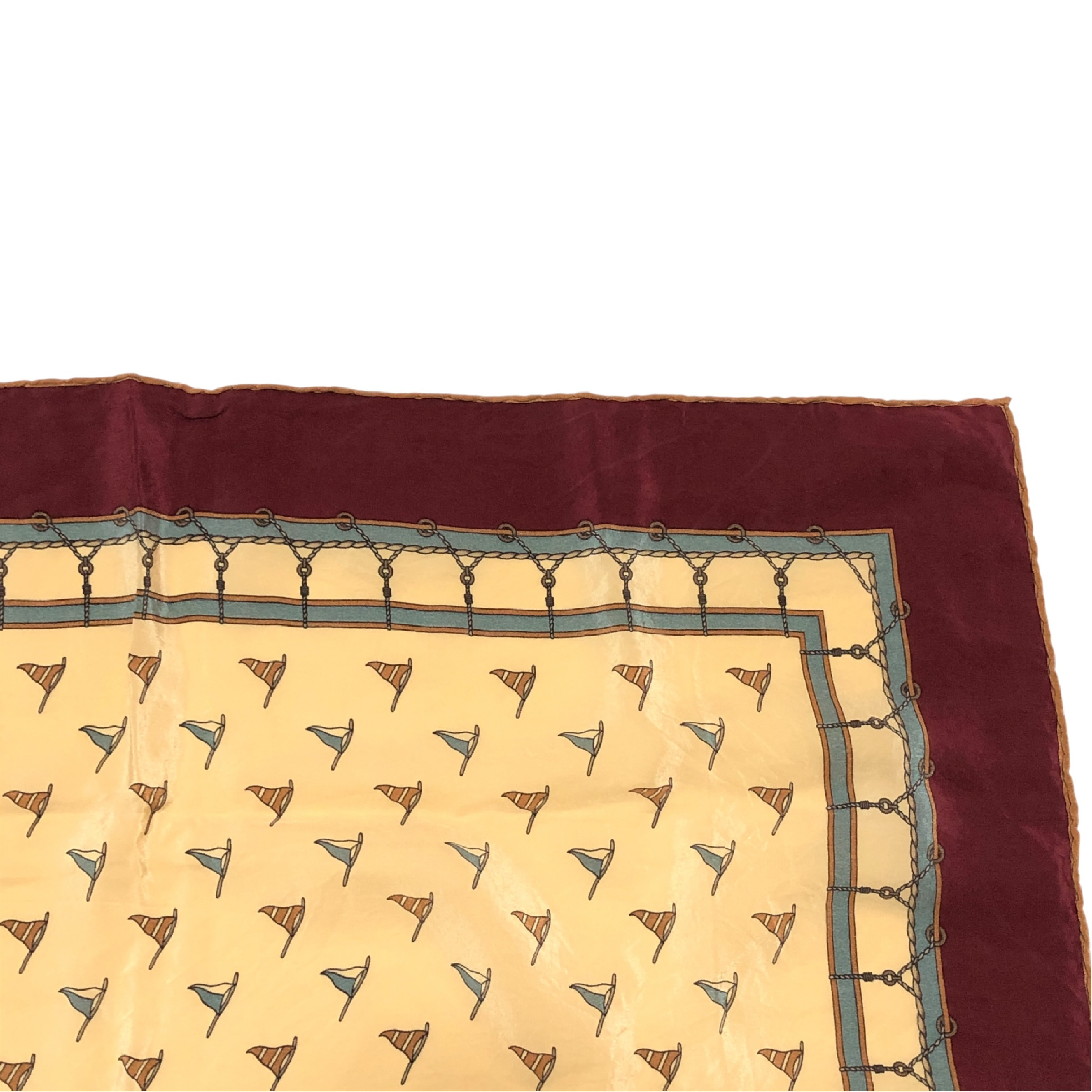 scarf, logo motif, 100% silk, stole, shawl, muffler, made in Italy, other accessories. — view 14