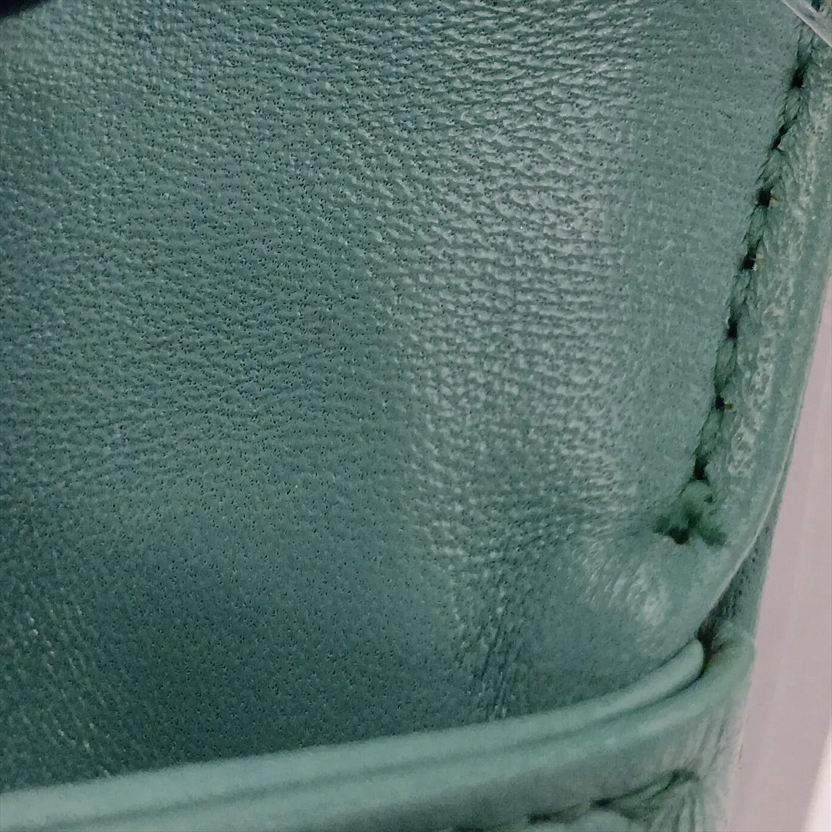 Trendy CC Lambskin Chain Shoulder Bag, Green with Gold Hardware, 20375318 (Serial Number in the 20s) — view 10