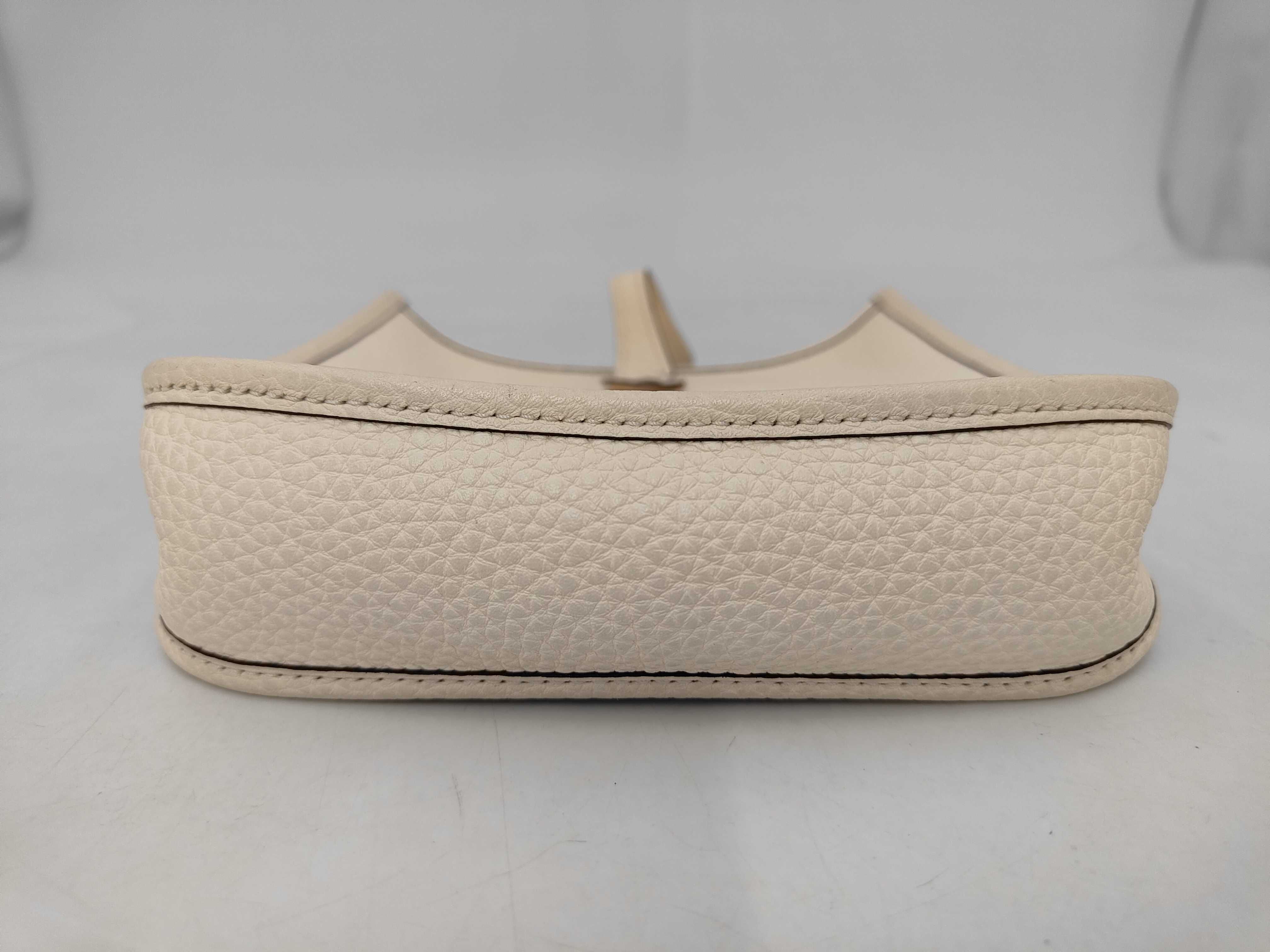 Evelyne TPM Leather Shoulder Bag (Z stamp, Ivory, missing shoulder strap) — view 7