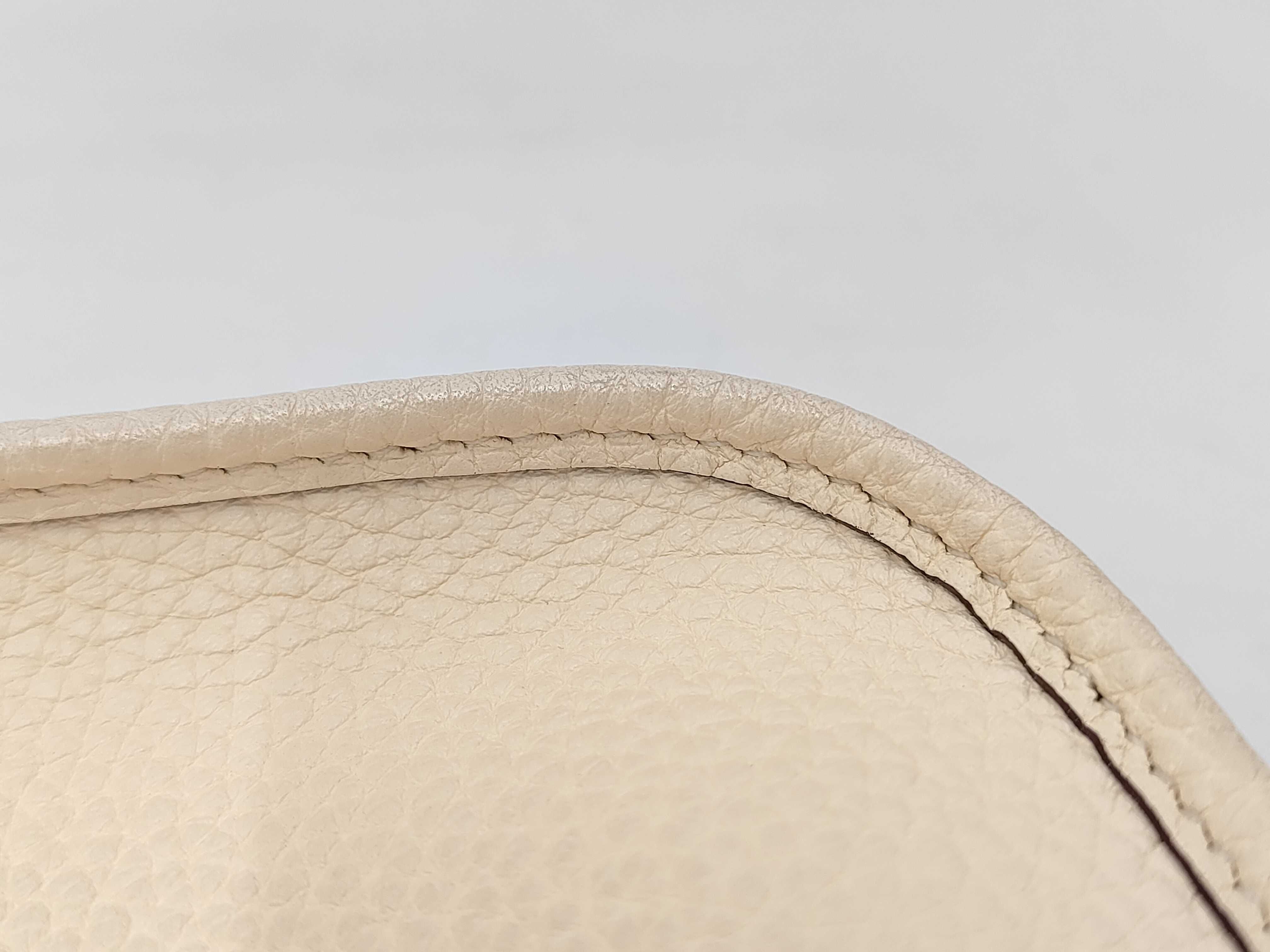 Evelyne TPM Leather Shoulder Bag (Z stamp, Ivory, missing shoulder strap) — view 10