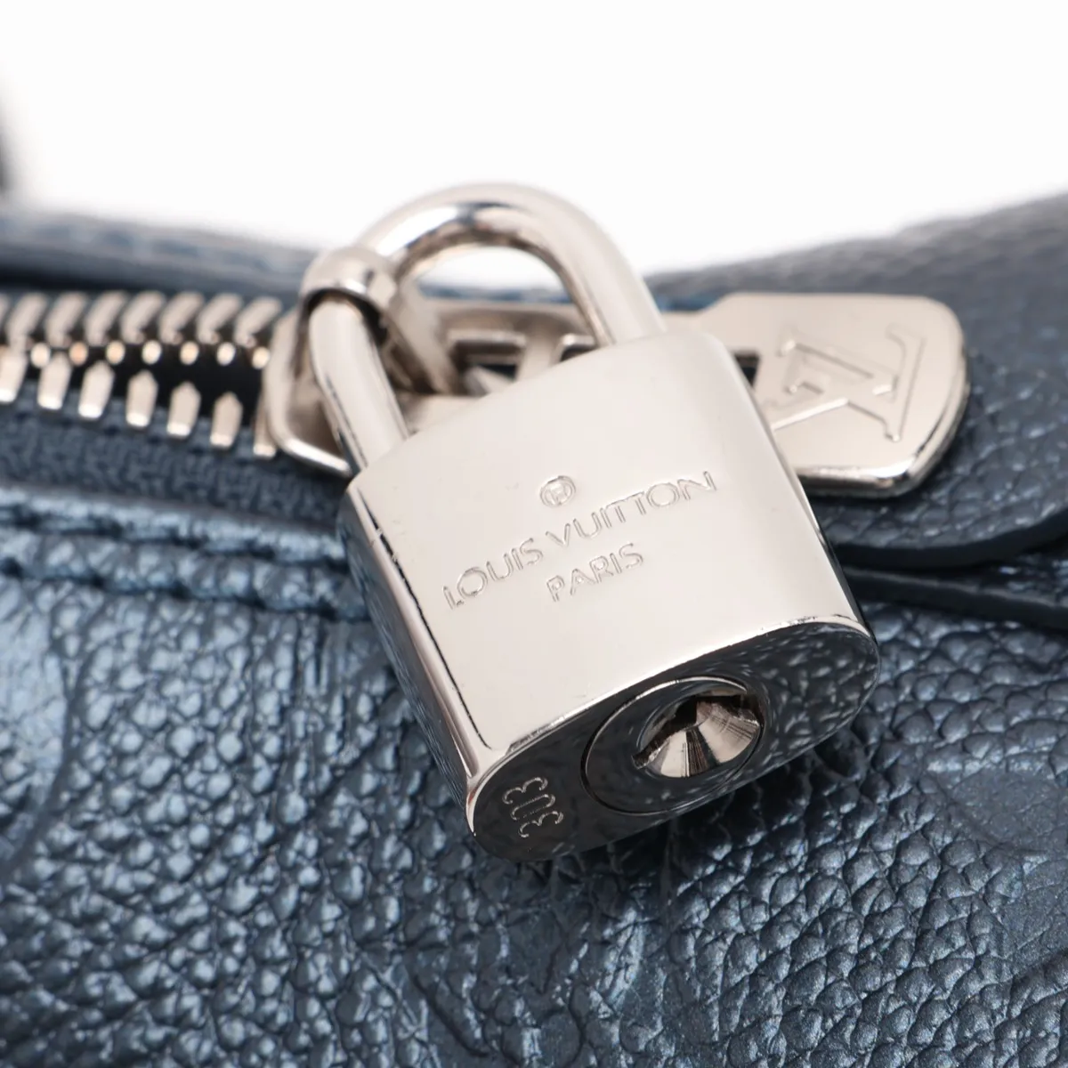 Monogram Empreinte Alma BB M26686 Navy (RFID detected) — view 11