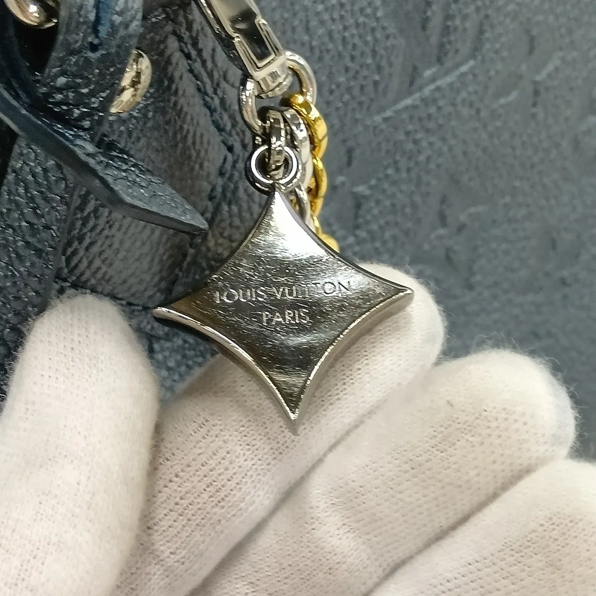 Monogram Empreinte Alma BB M26686 Navy (RFID detected) — view 15