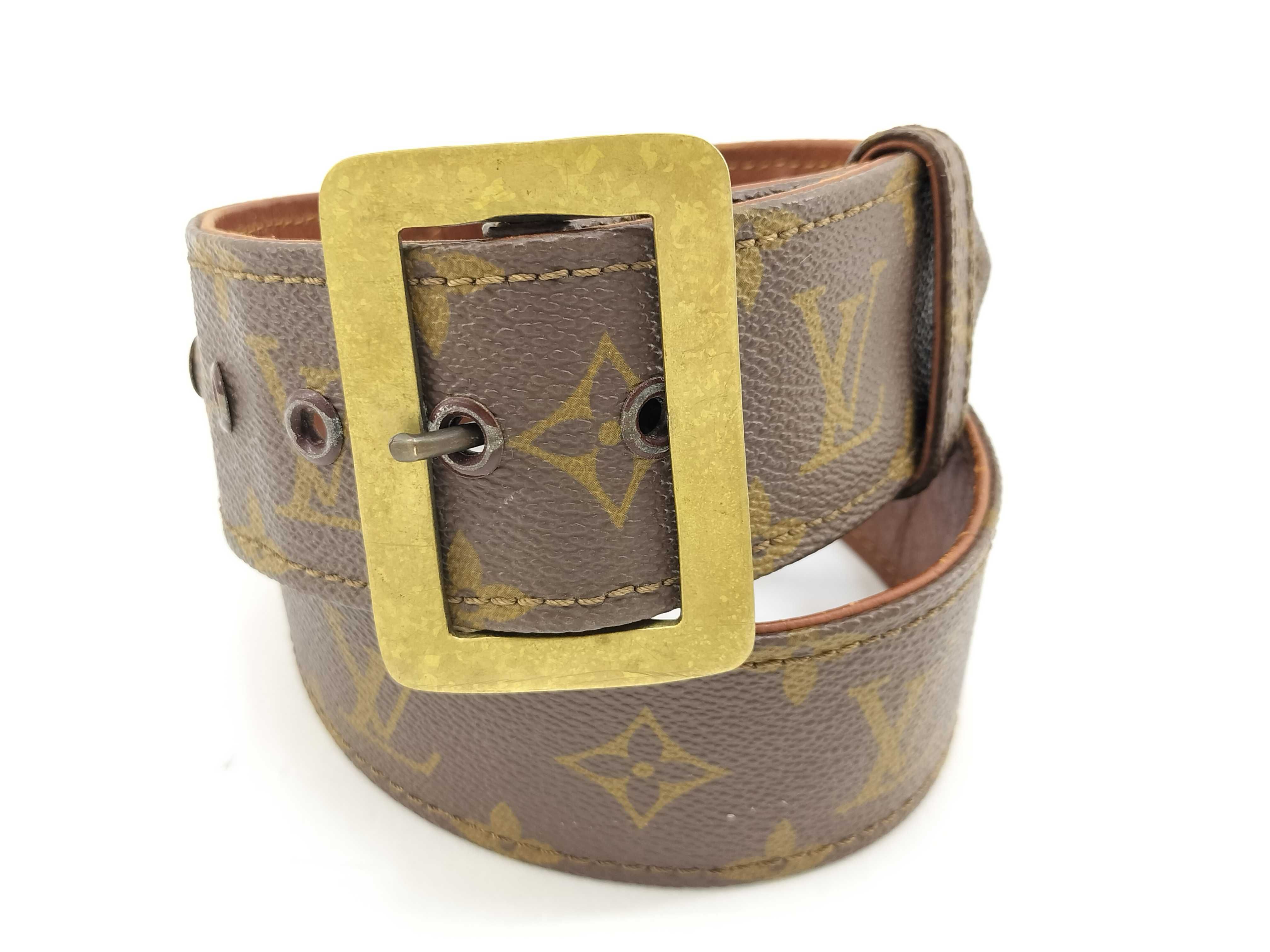 Monogram Louis Vuitton Belt Monogram Belt