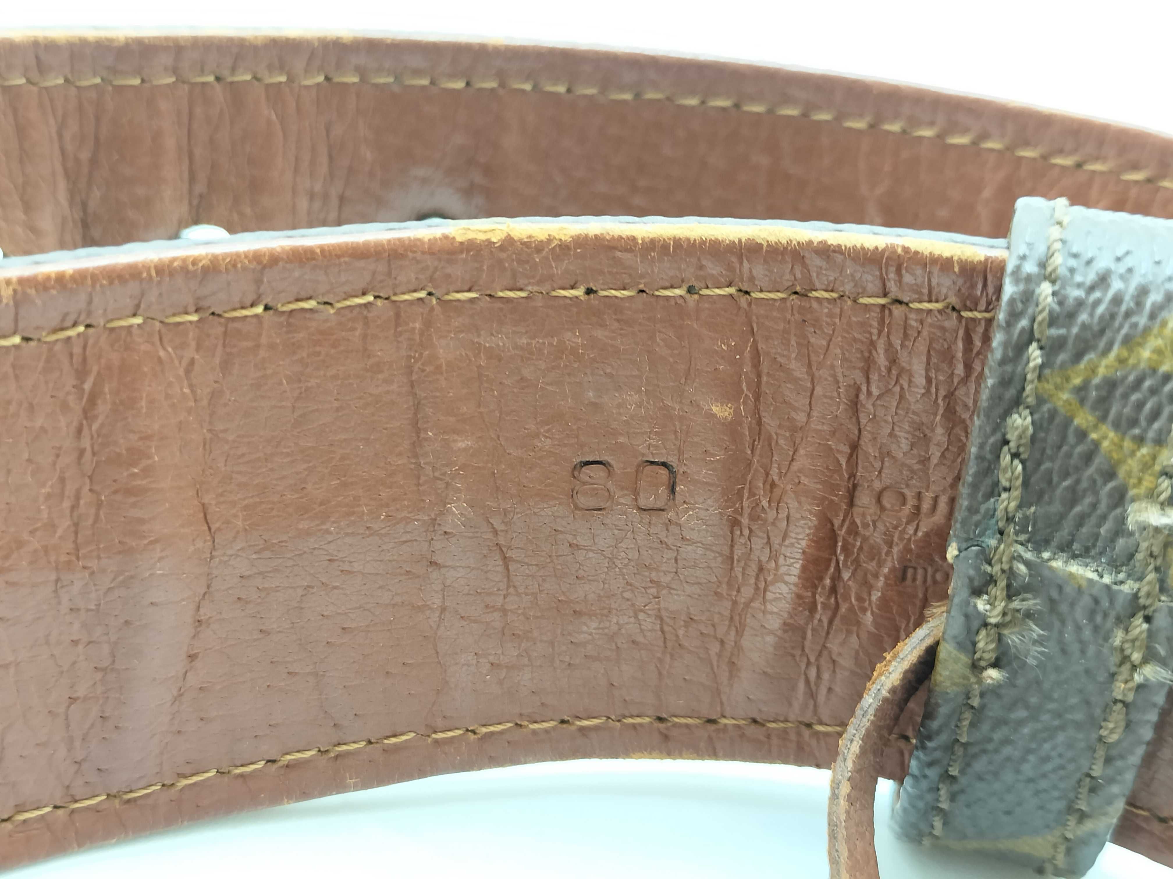 Monogram Louis Vuitton Belt Monogram Belt — view 9