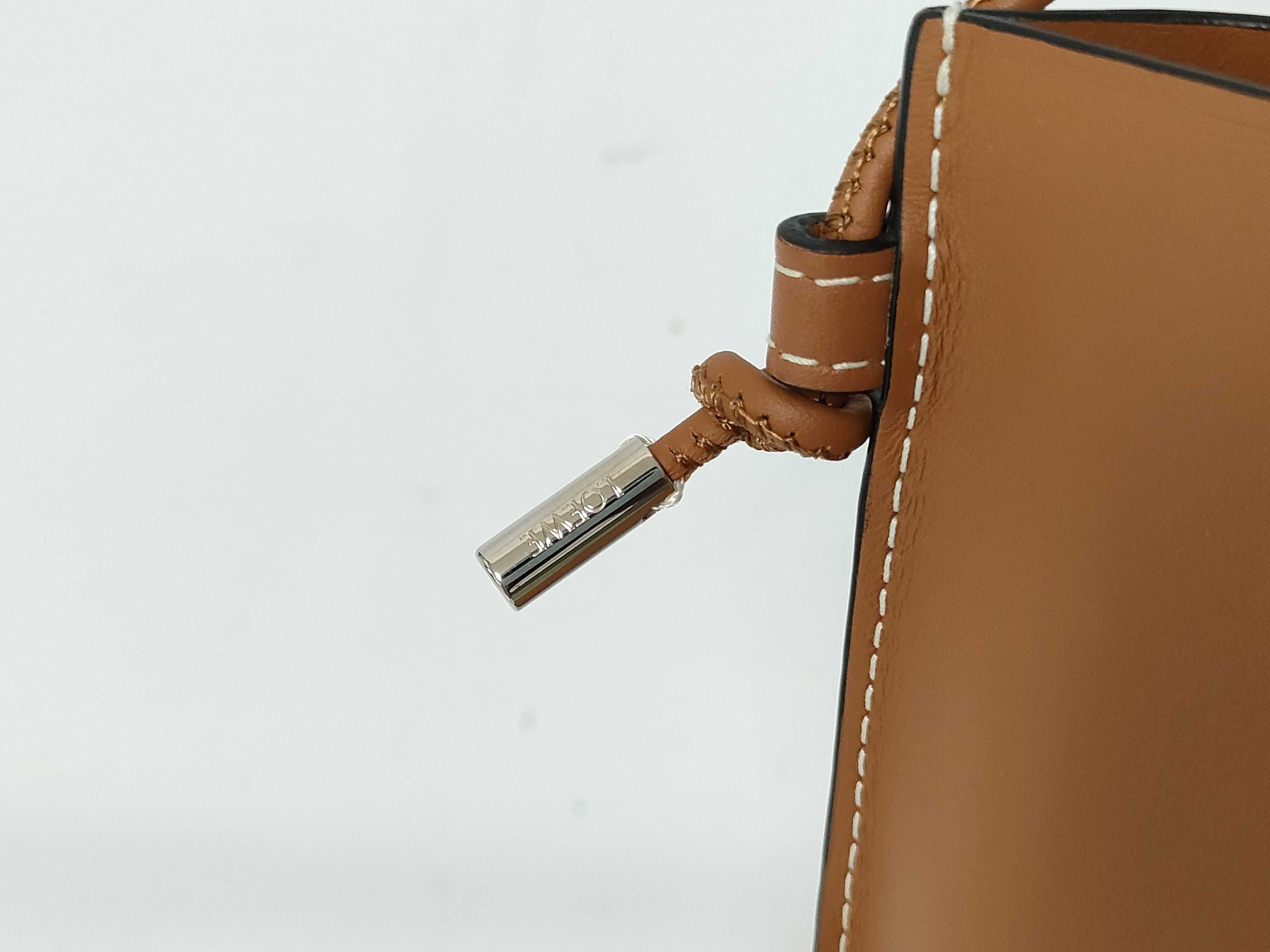Gate Pocket Leather Shoulder Bag, Brown — view 12