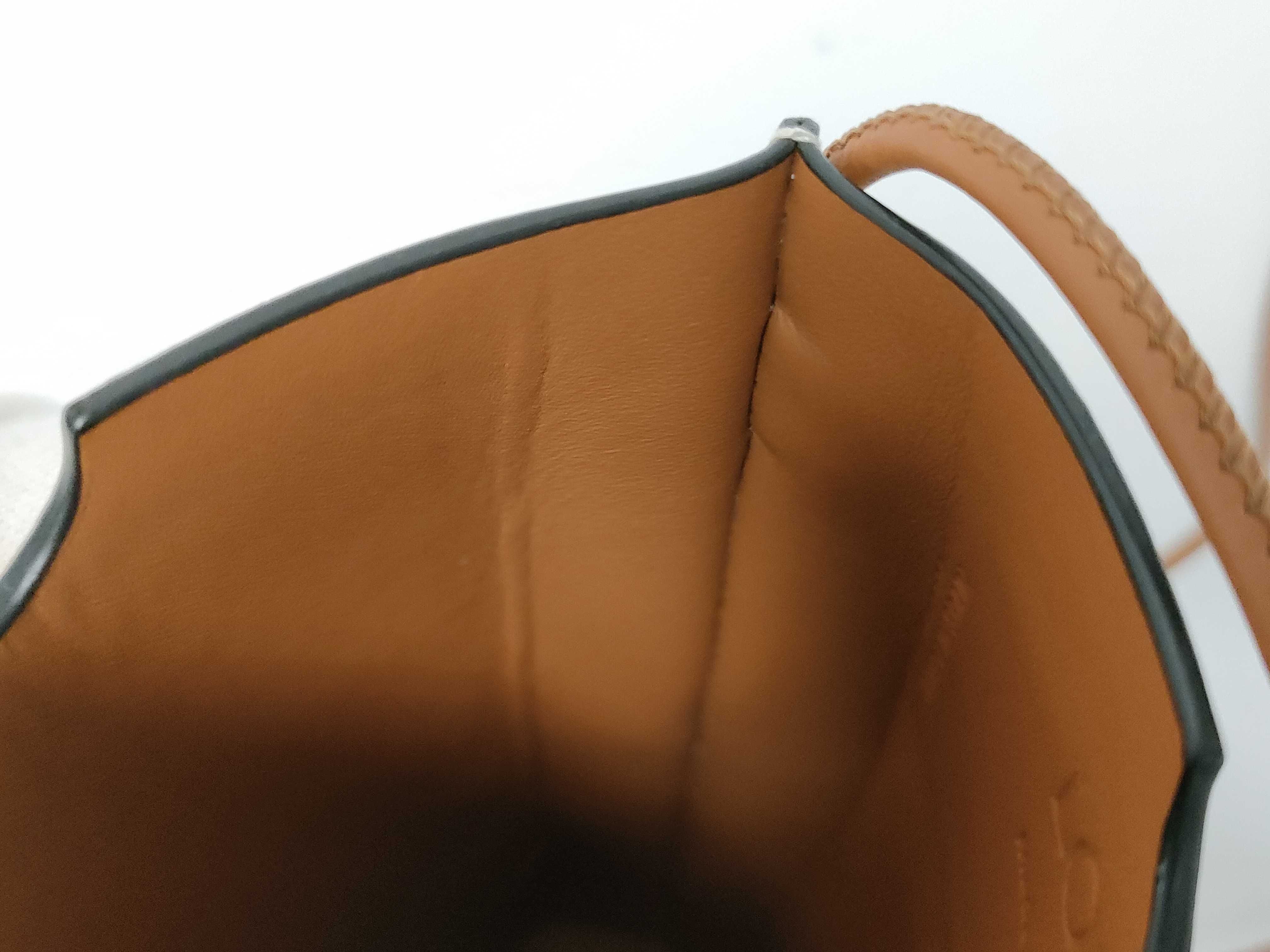 Gate Pocket Leather Shoulder Bag, Brown — view 9