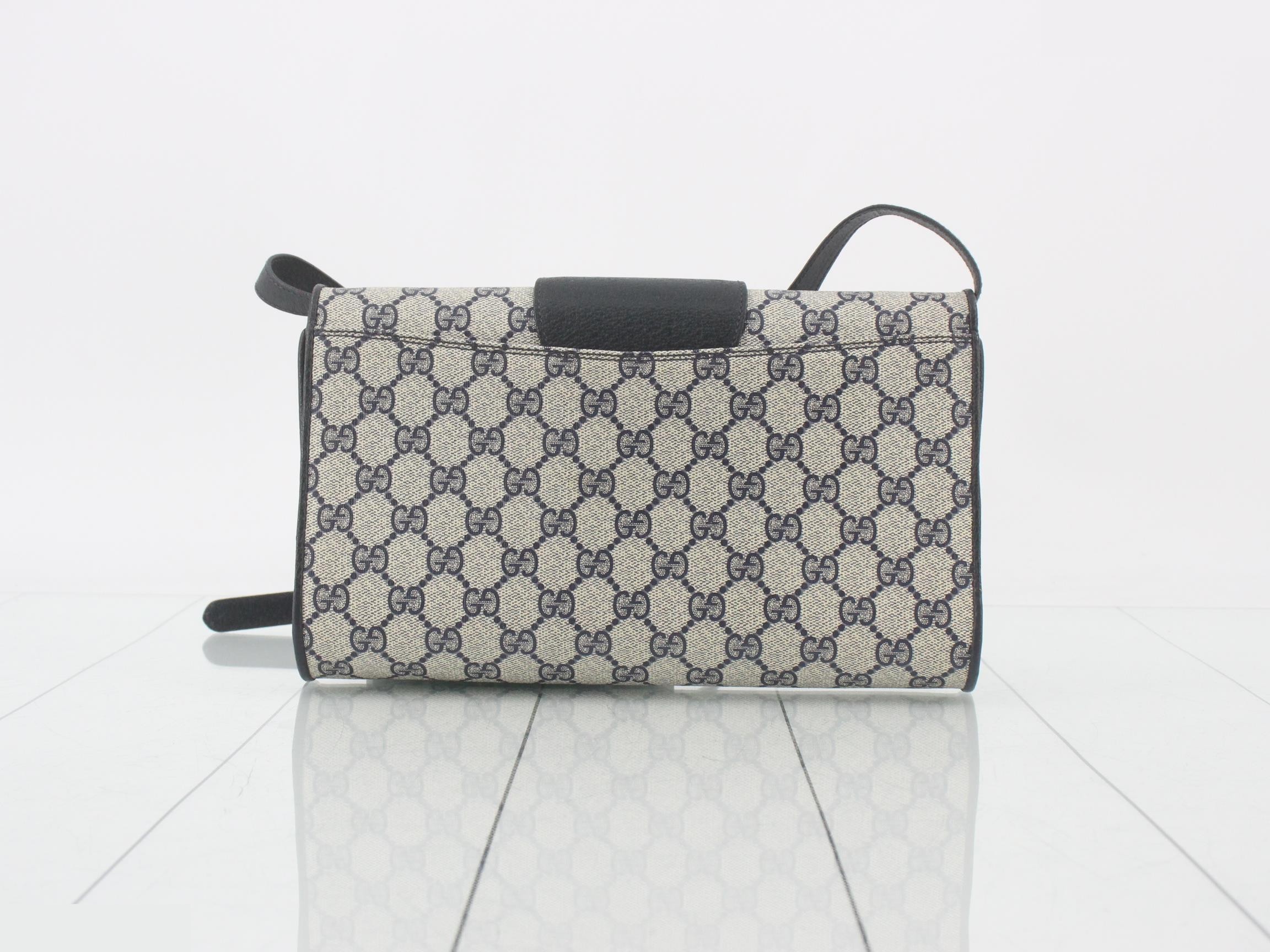GG Supreme Leather Shoulder Bag — view 2