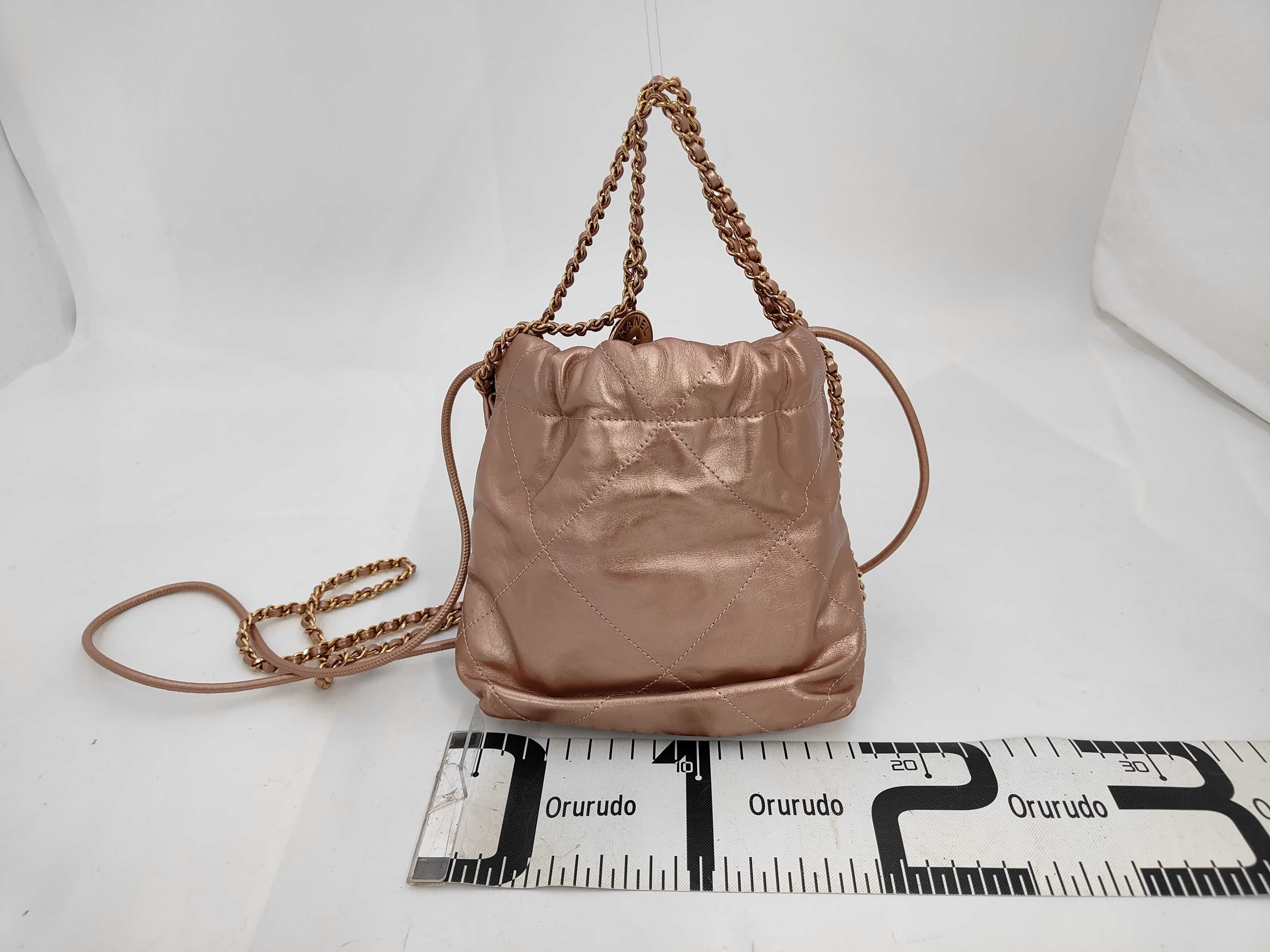 22 Mini Chain Leather Shoulder Bag — view 2