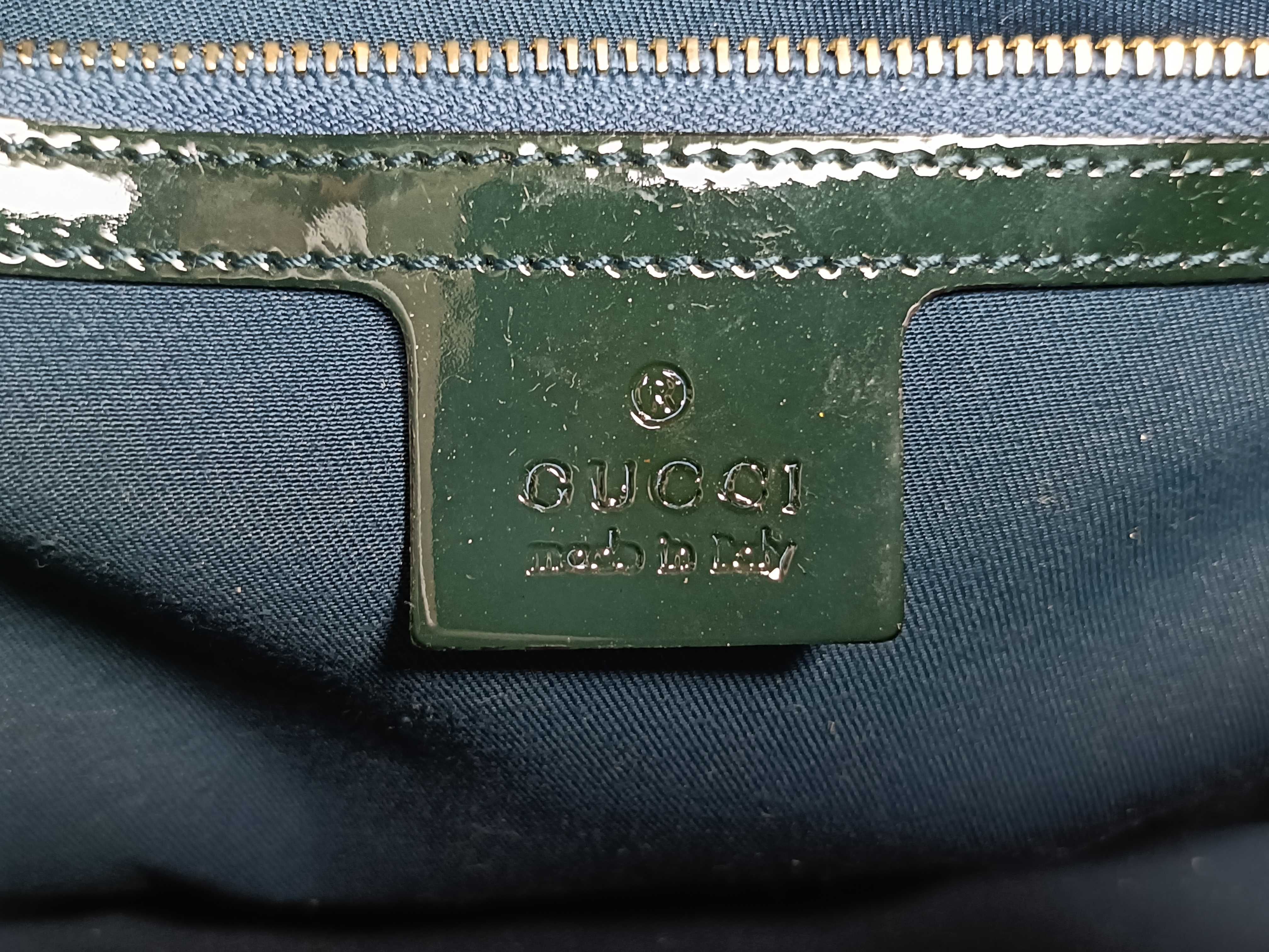 145772 Green Mini Boston Handbag — view 15