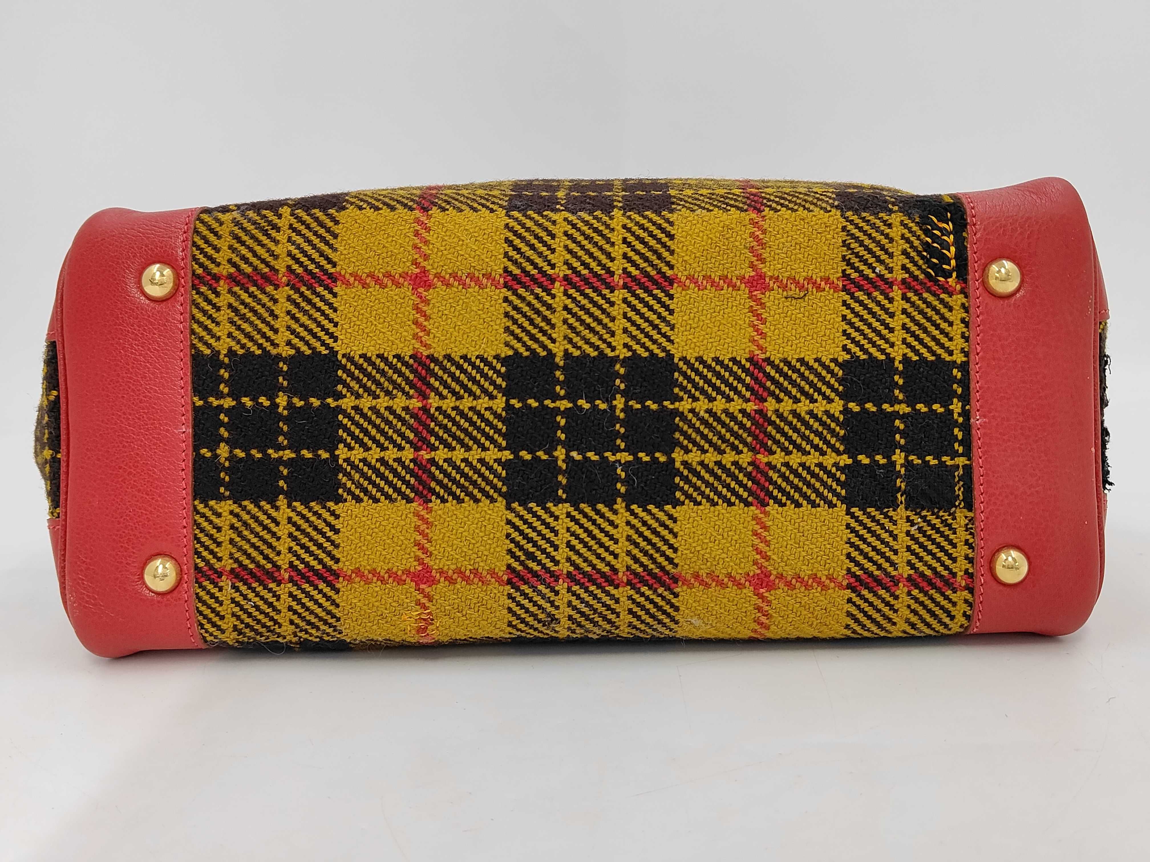 Gallop Tote Bag, Wool, Check Pattern Tote Bag — view 6