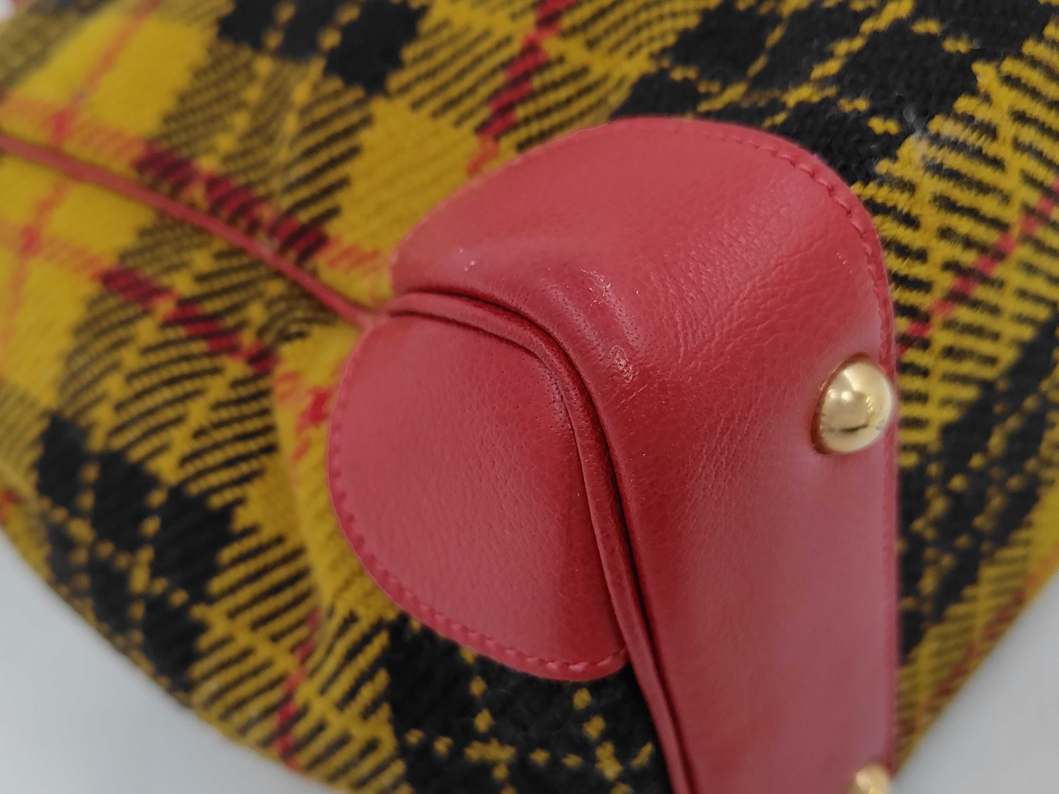 Gallop Tote Bag, Wool, Check Pattern Tote Bag — view 7