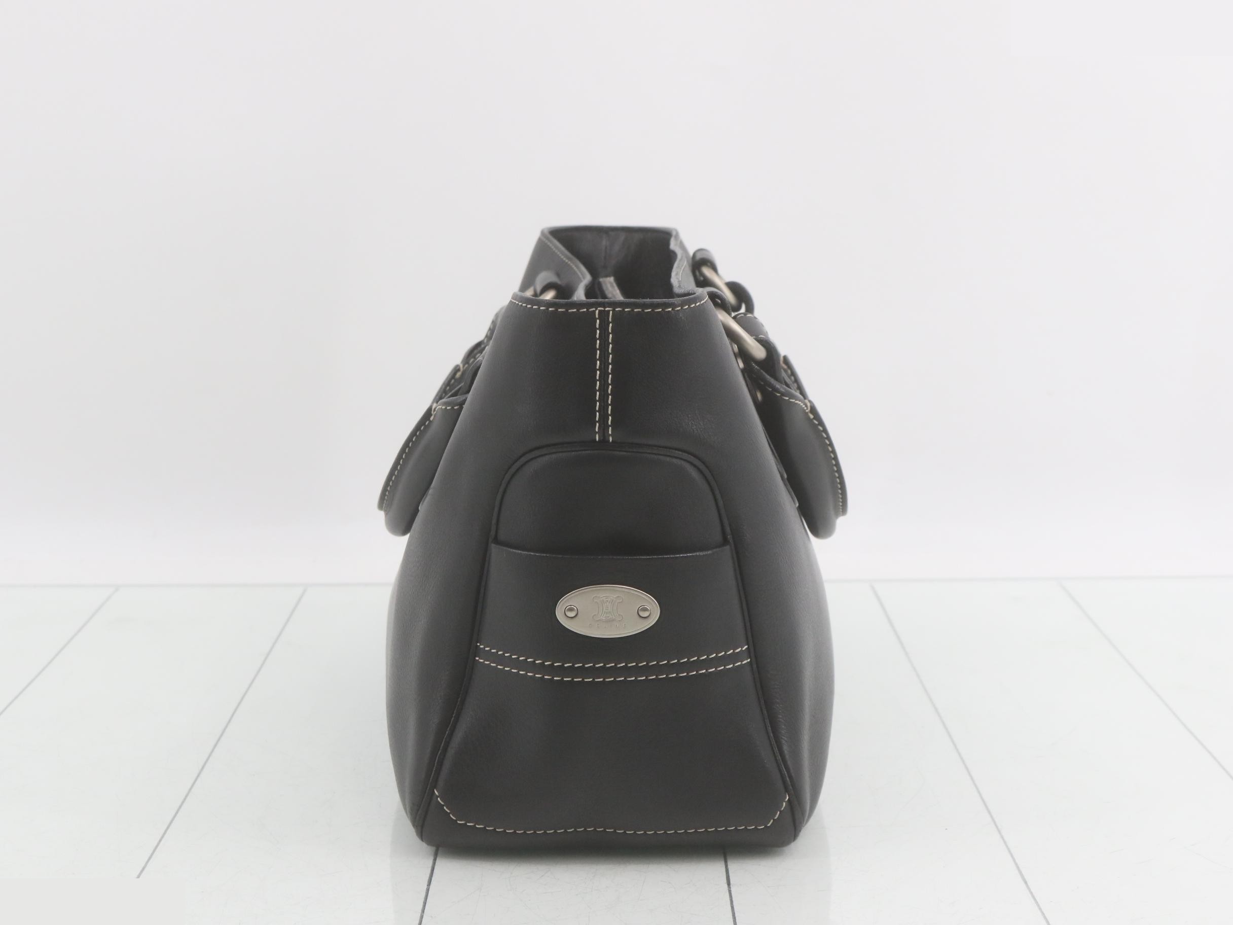 Boogie Bag, Black Leather — view 4