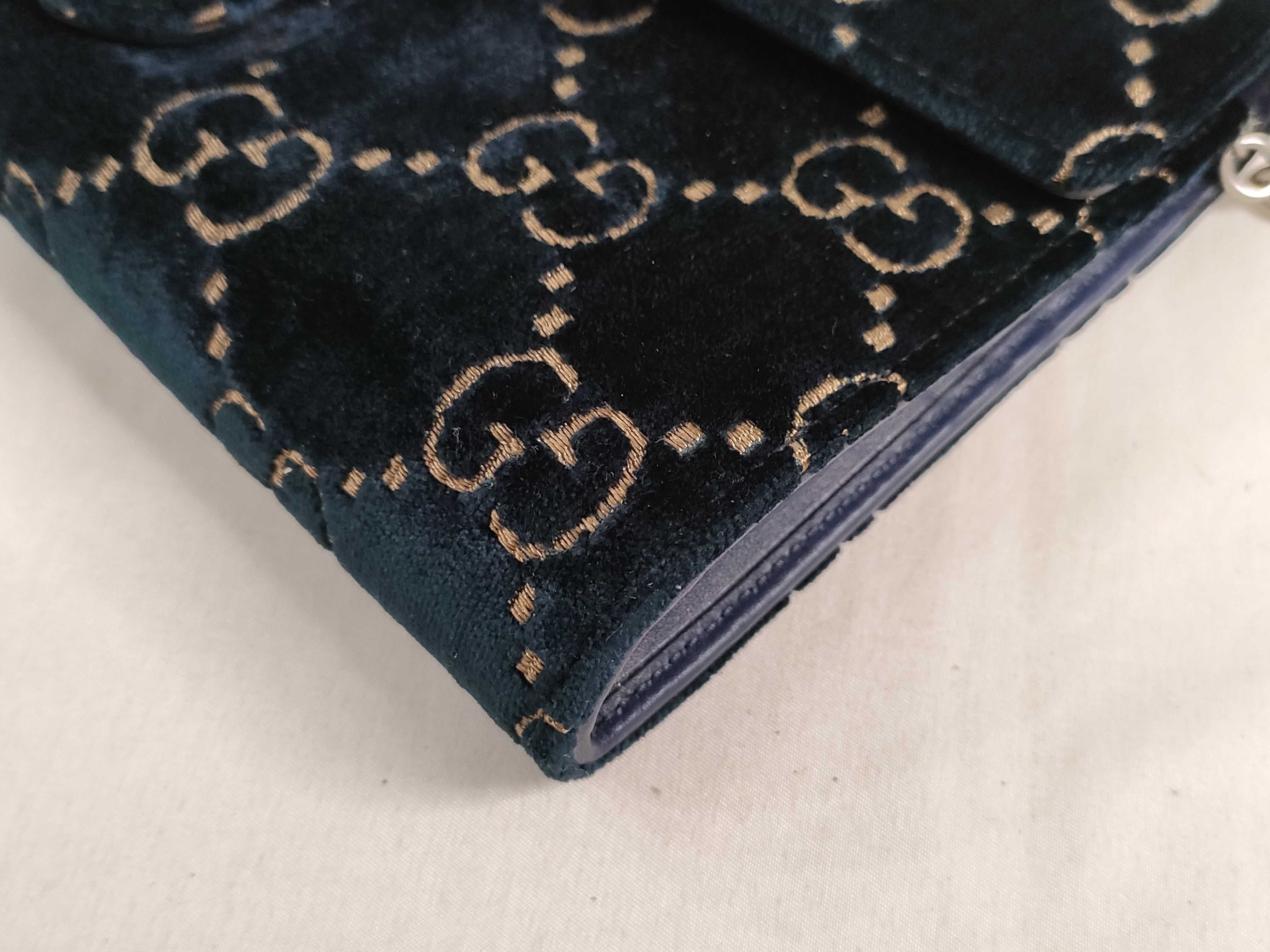GG Velvet Dionysus Chain Shoulder Bag — view 6