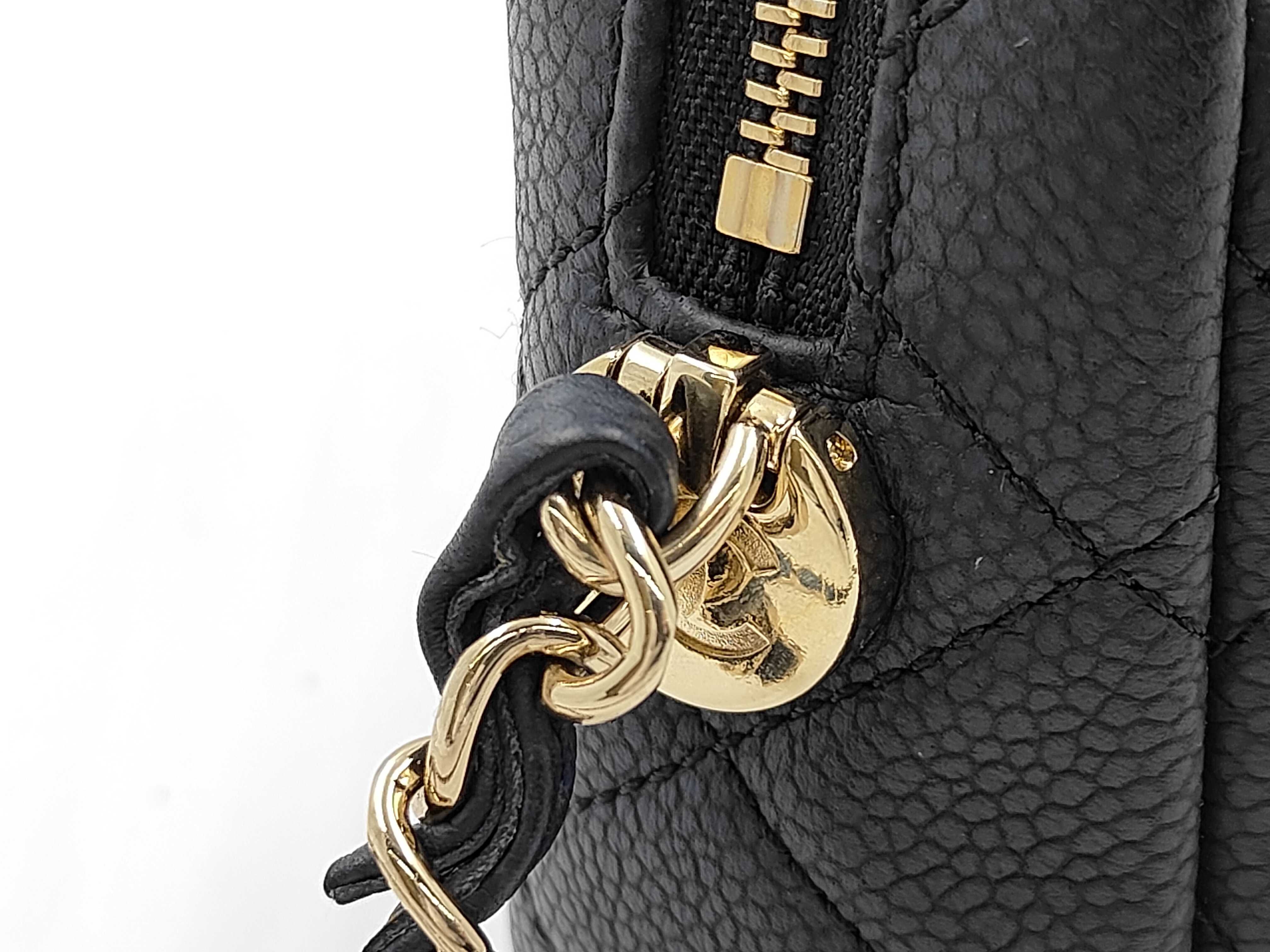 Matelassé Fringe Camera Bag, Caviar Leather Shoulder Bag — view 6