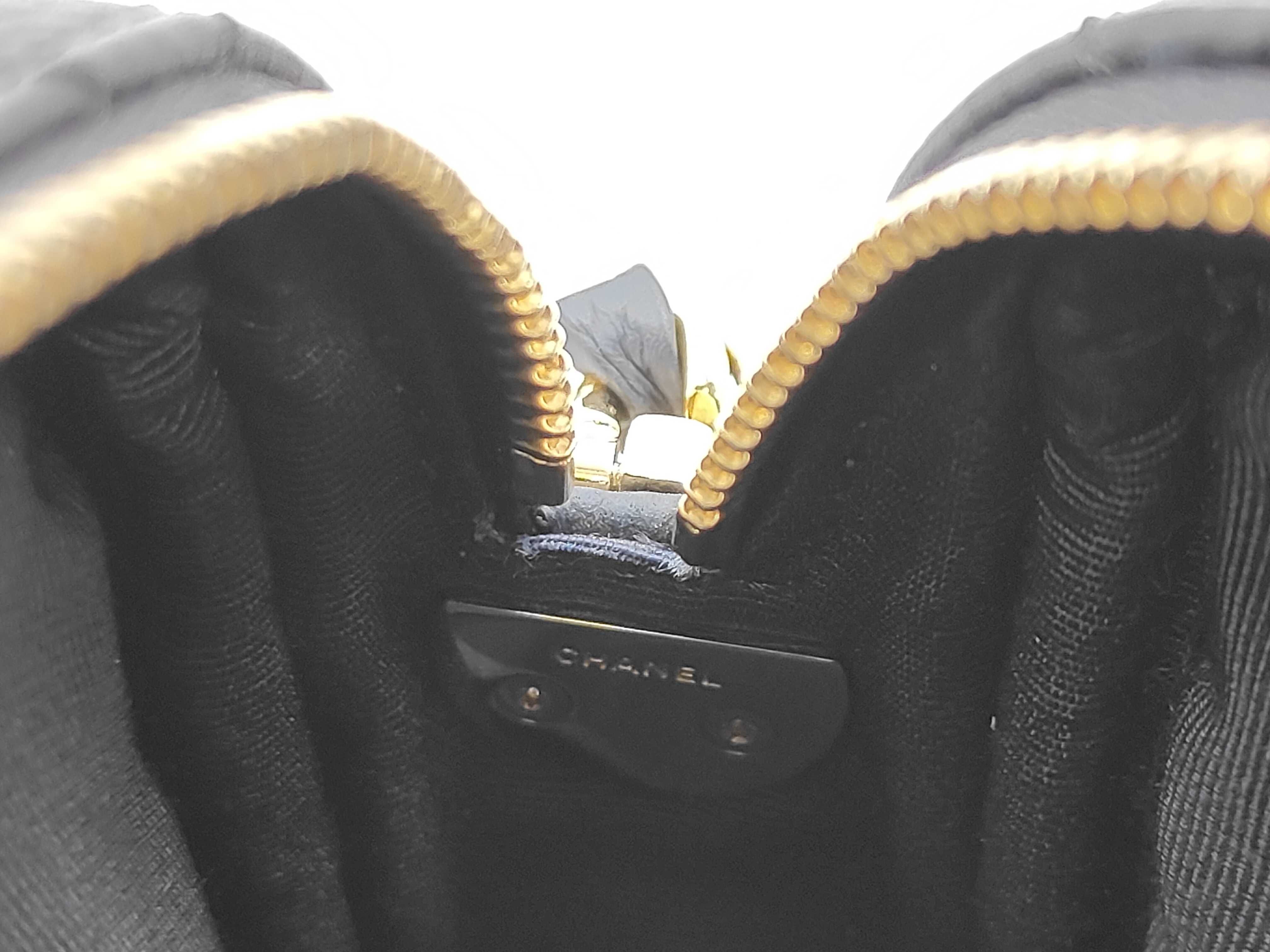 Matelassé Fringe Camera Bag, Caviar Leather Shoulder Bag — view 9